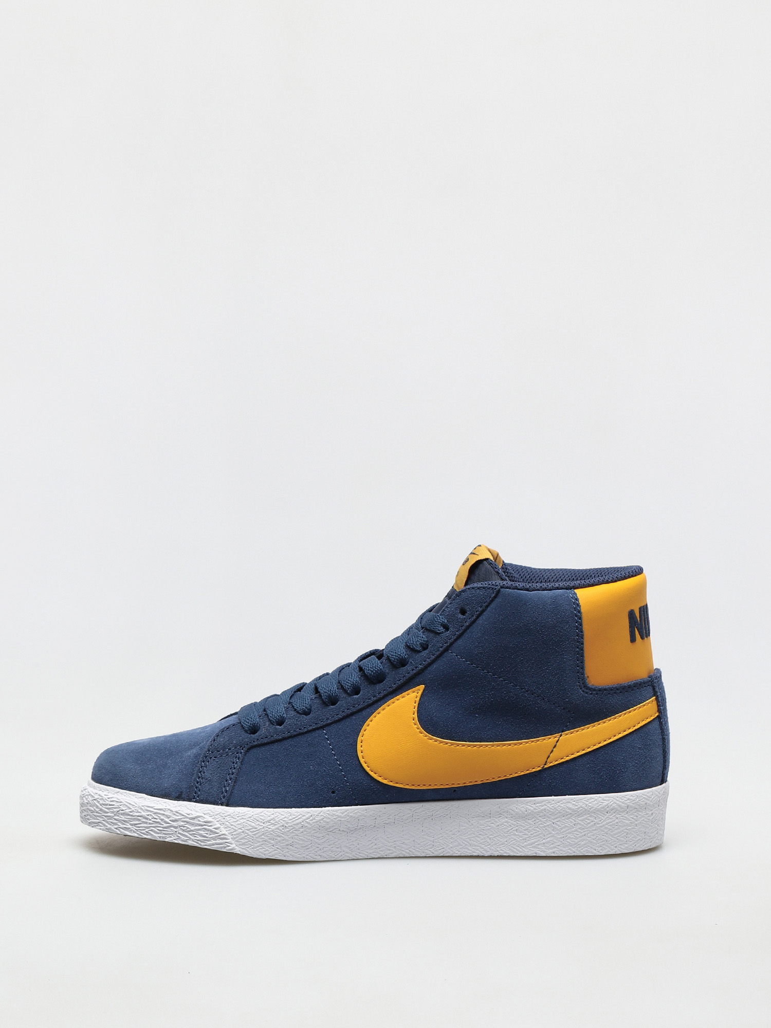 Nike SB Zoom Blazer Mid Shoes (navy/university gold navy white)