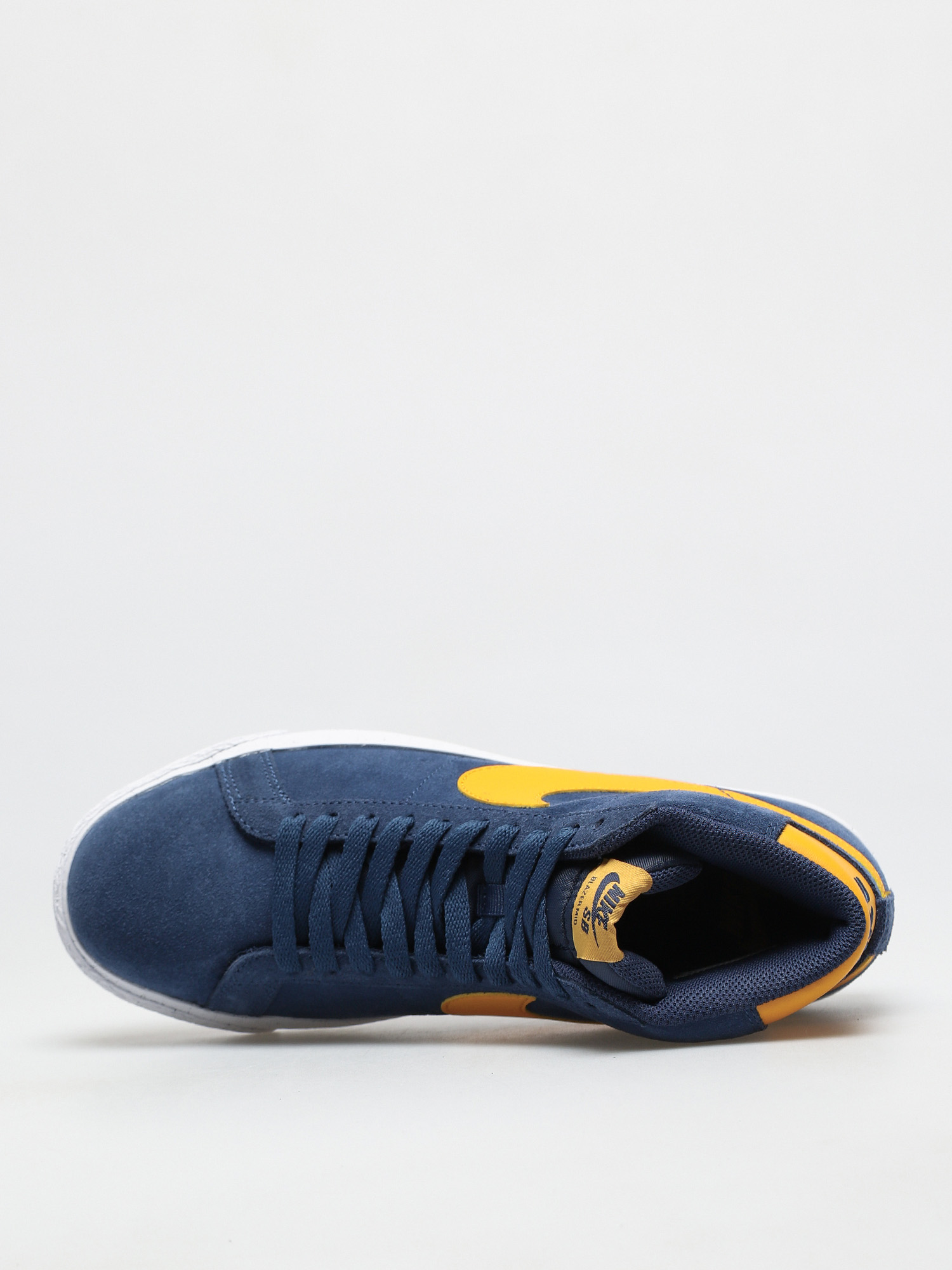 Nike SB Zoom Blazer Mid Shoes (navy/university gold navy white)