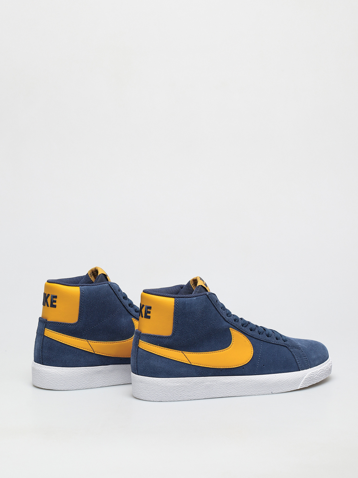 Nike SB Zoom Blazer Mid Shoes (navy/university gold navy white)