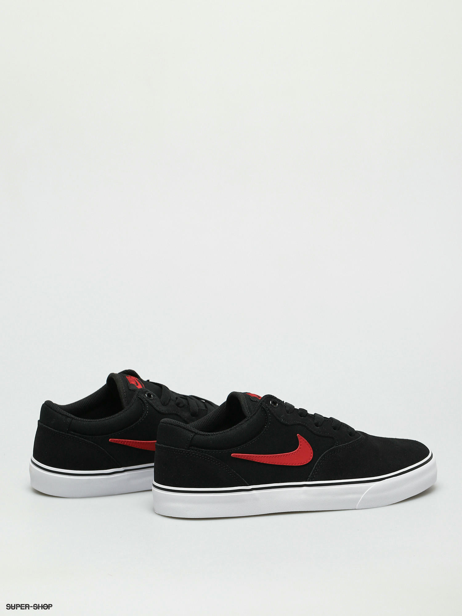 nike sb shoes red and black