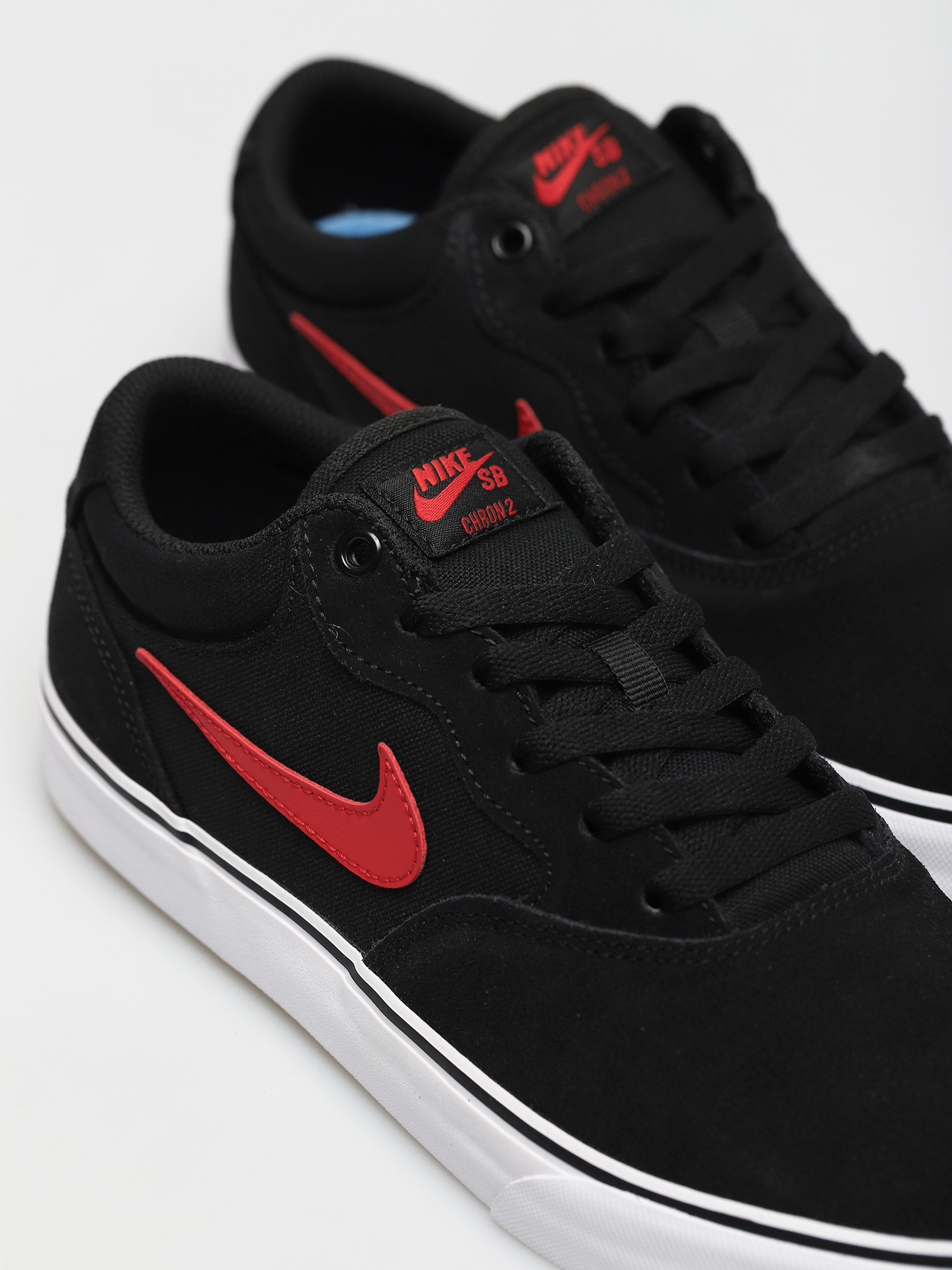 Nike SB Chron 2 Shoes (black/university red black white)