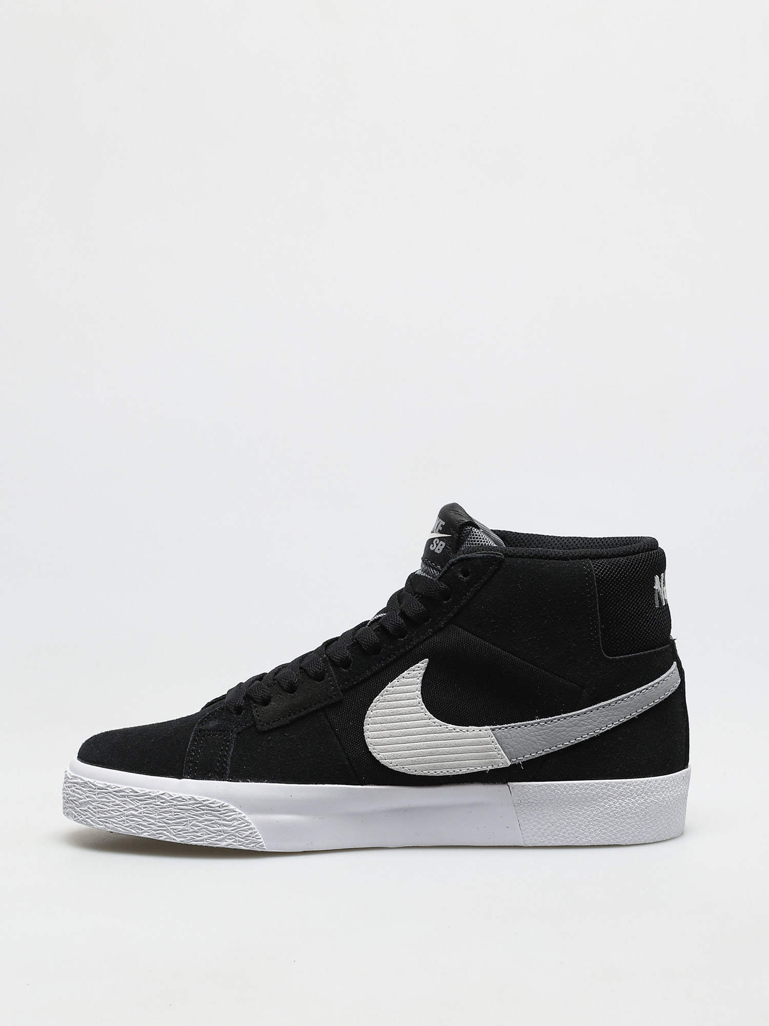 Nike SB Zoom Blazer Mid Premium Shoes (black/white wolf grey cool grey)