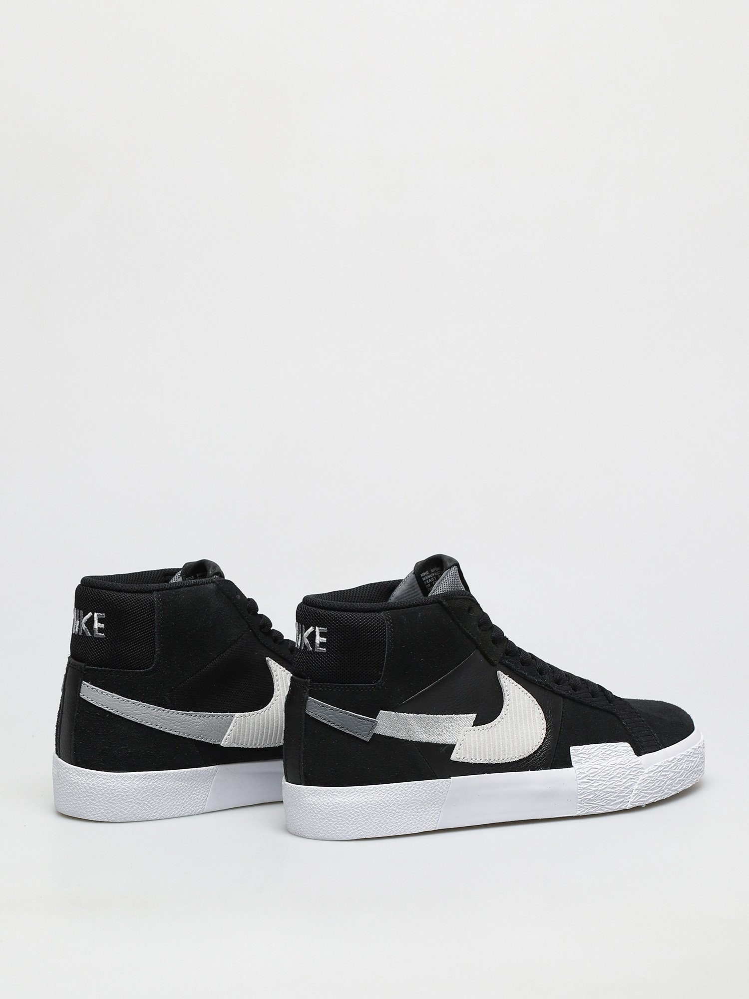 Nike SB Zoom Blazer Mid Premium Shoes (black/white wolf grey cool grey)