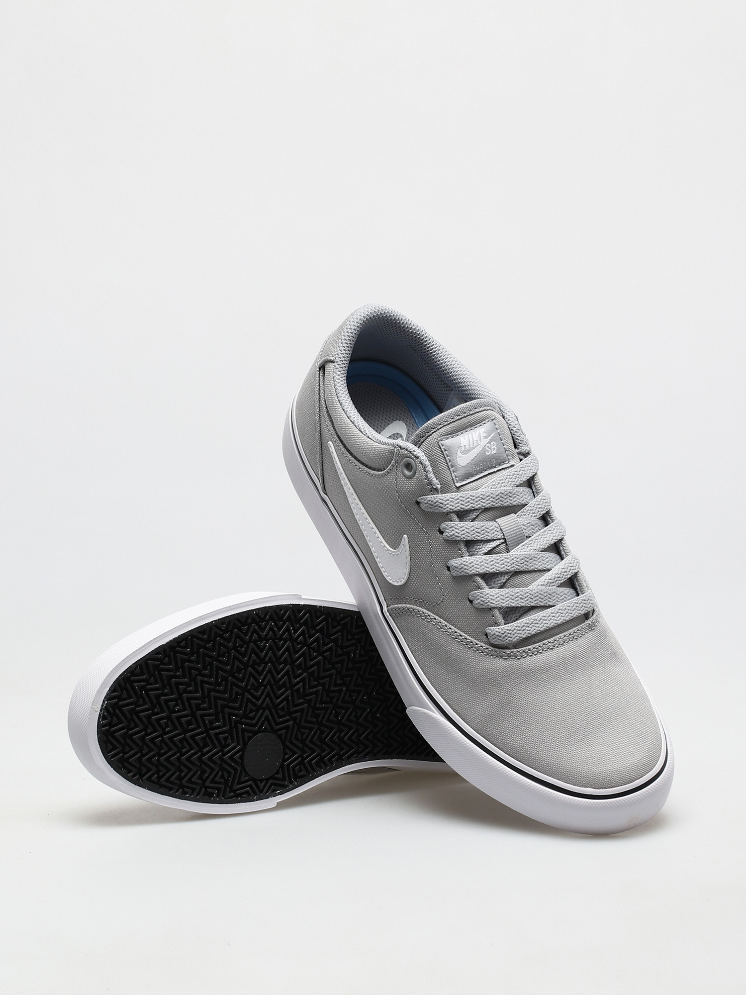 Nike SB Chron 2 Canvas Schuhe (wolf grey/white wolf grey black)