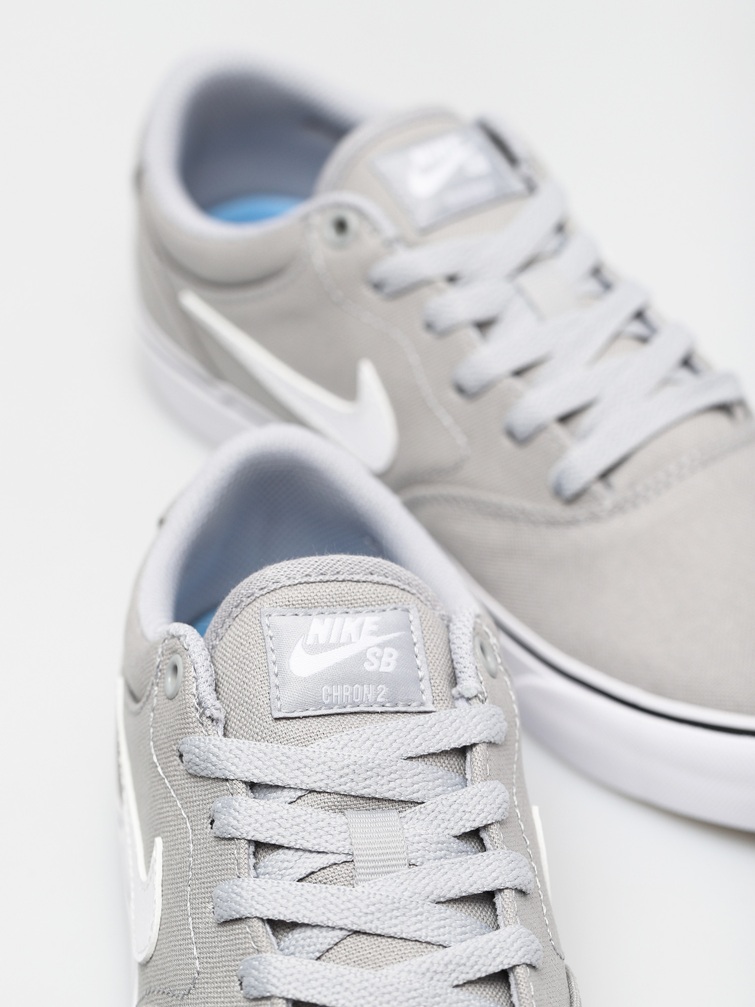 Nike SB Chron 2 Canvas Shoes (wolf grey/white wolf grey black)