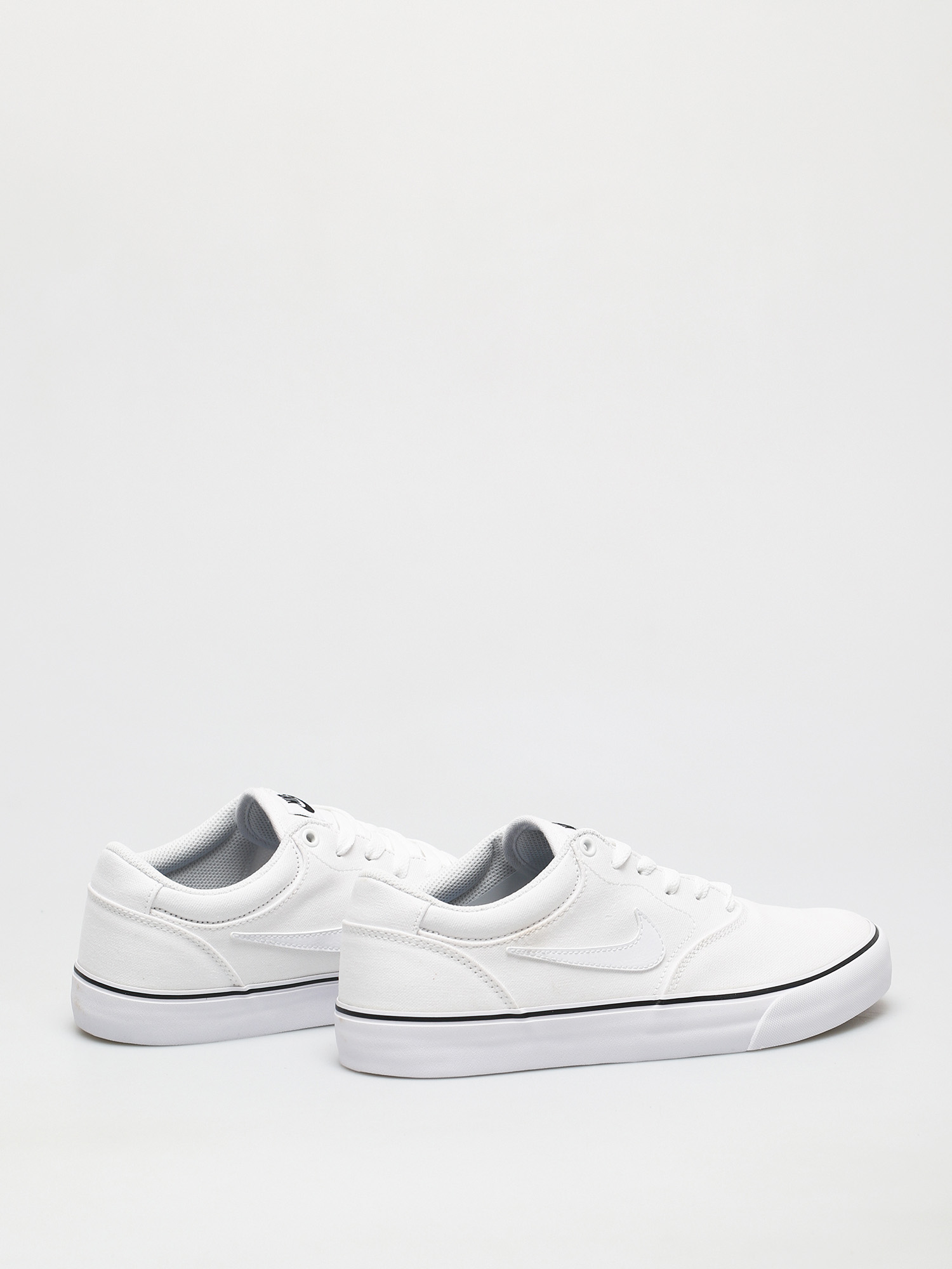 Nike SB Chron 2 Canvas Shoes (white/white white)
