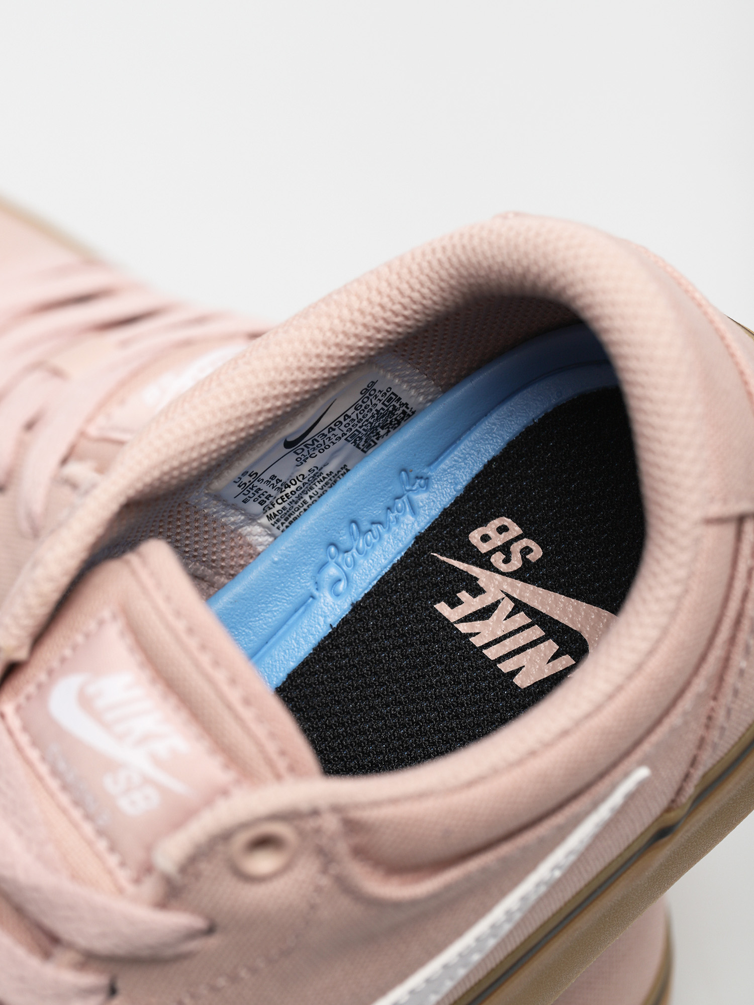 Nike SB Chron 2 Canvas Shoes (pink oxford/white pink oxford)