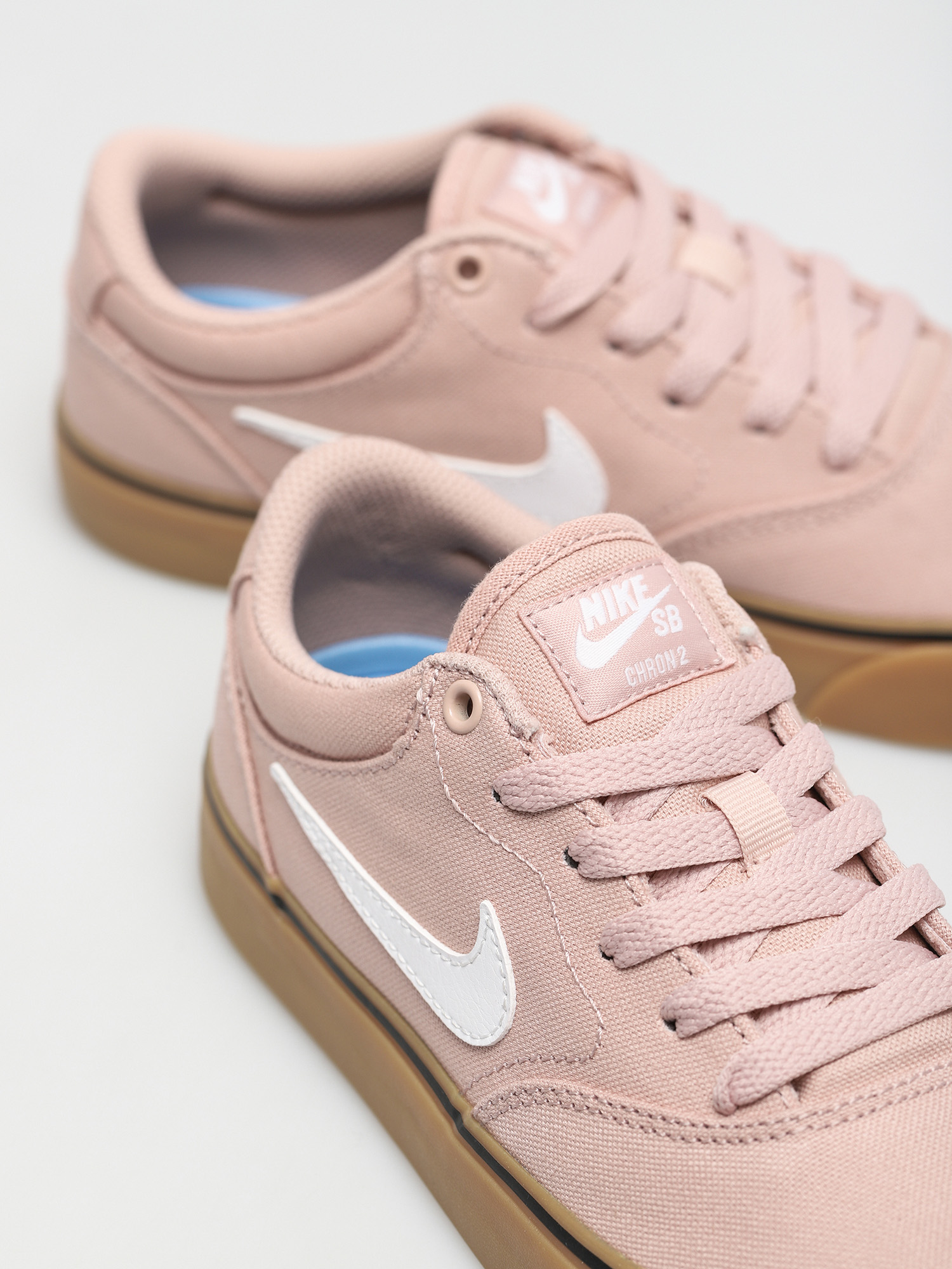 Nike SB Chron 2 Canvas Shoes (pink oxford/white pink oxford)