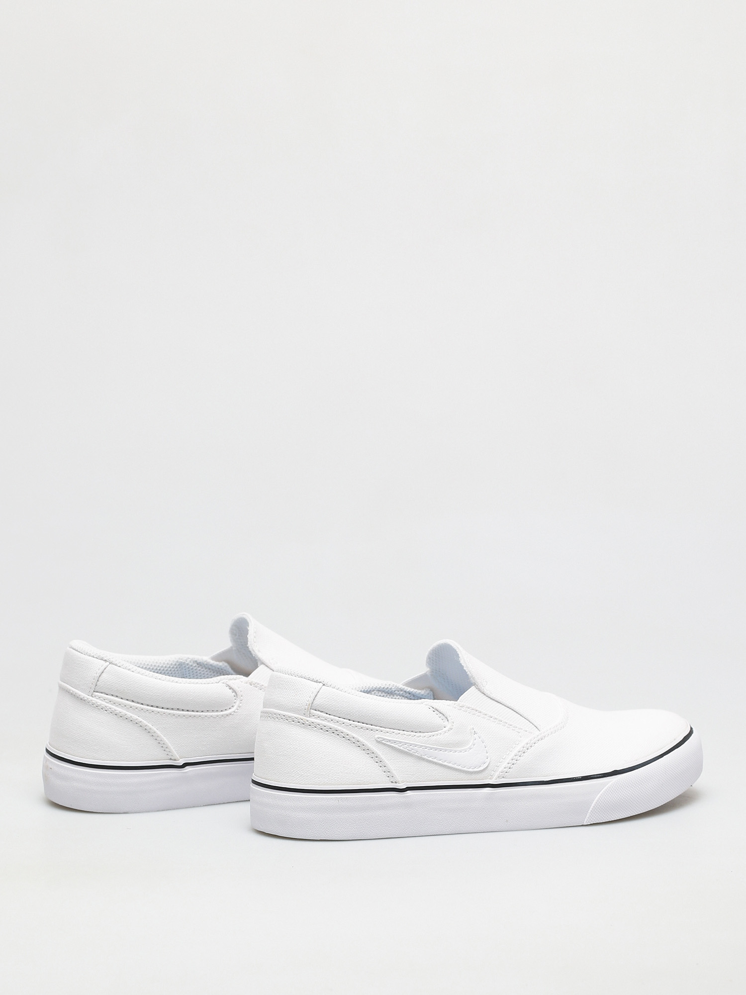 Nike SB Chron 2 Slip Shoes (white/white white black)