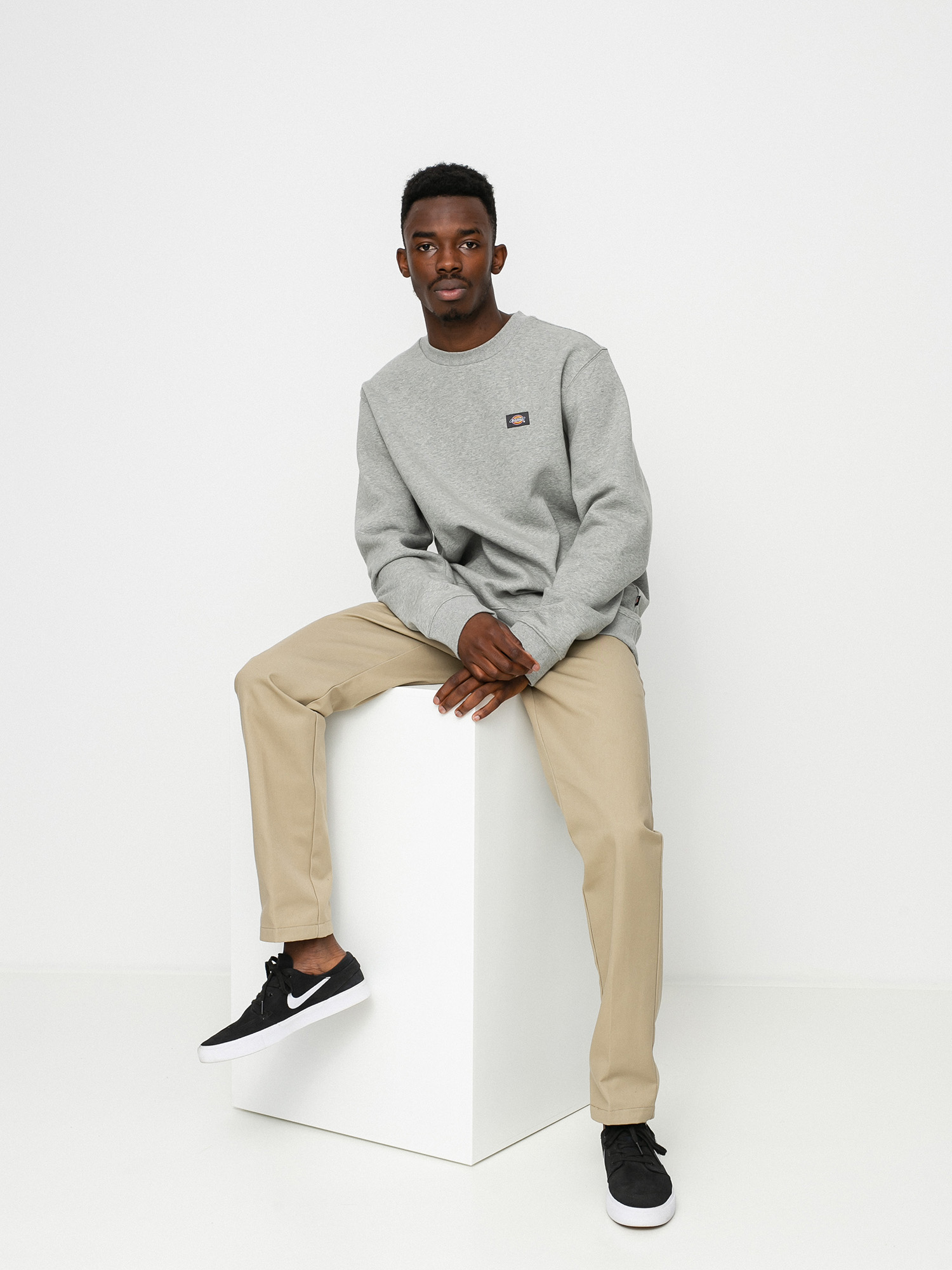 Dickies Oakport Sweatshirt (grey melange)