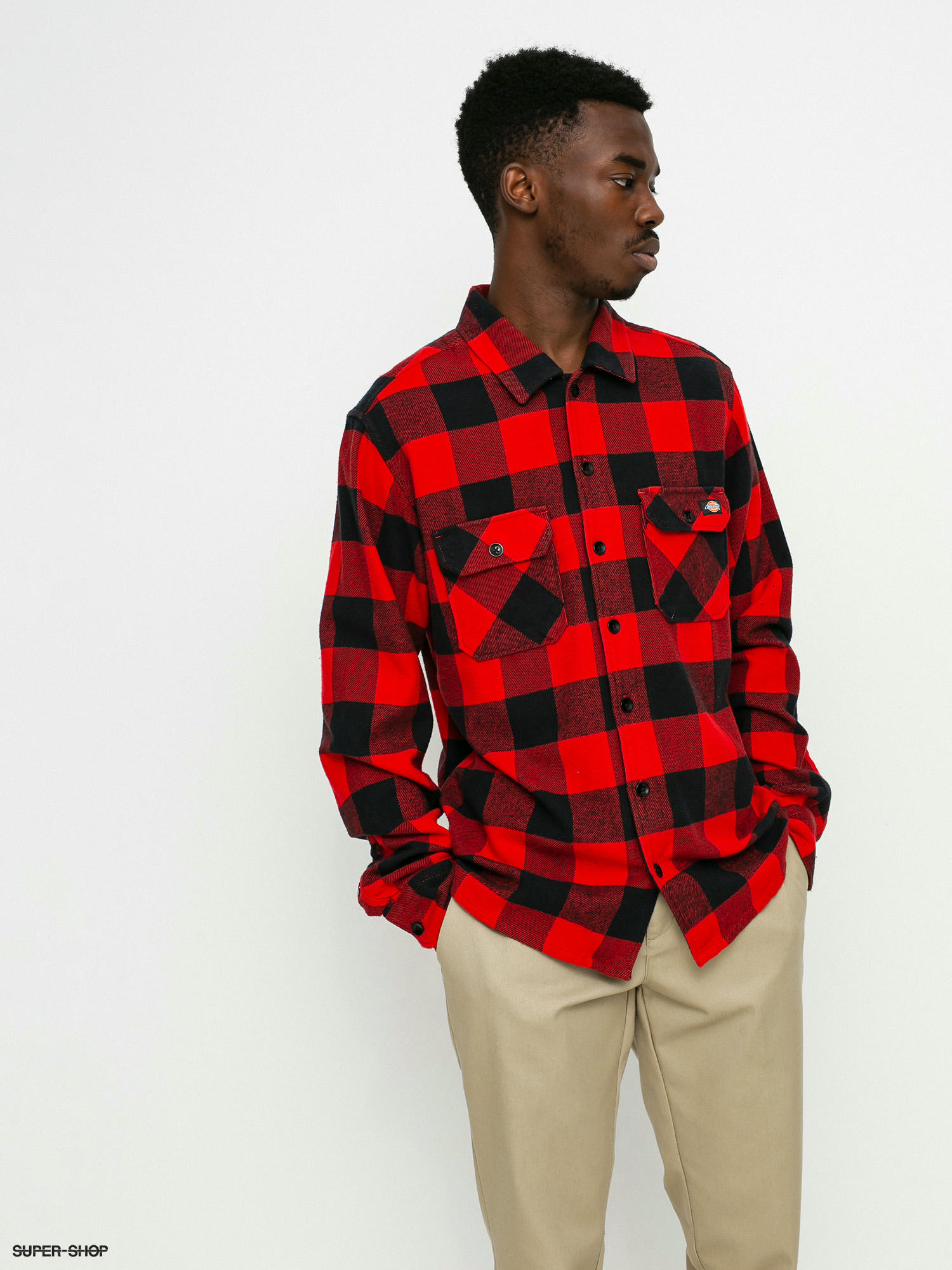 Dickies New Sacramento Shirt red