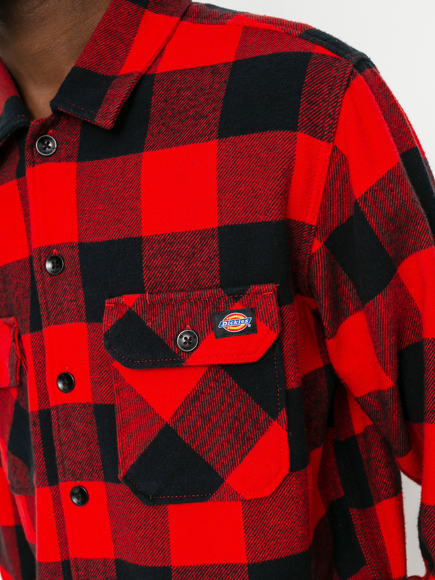 Dickies New Sacramento Hemd (red)