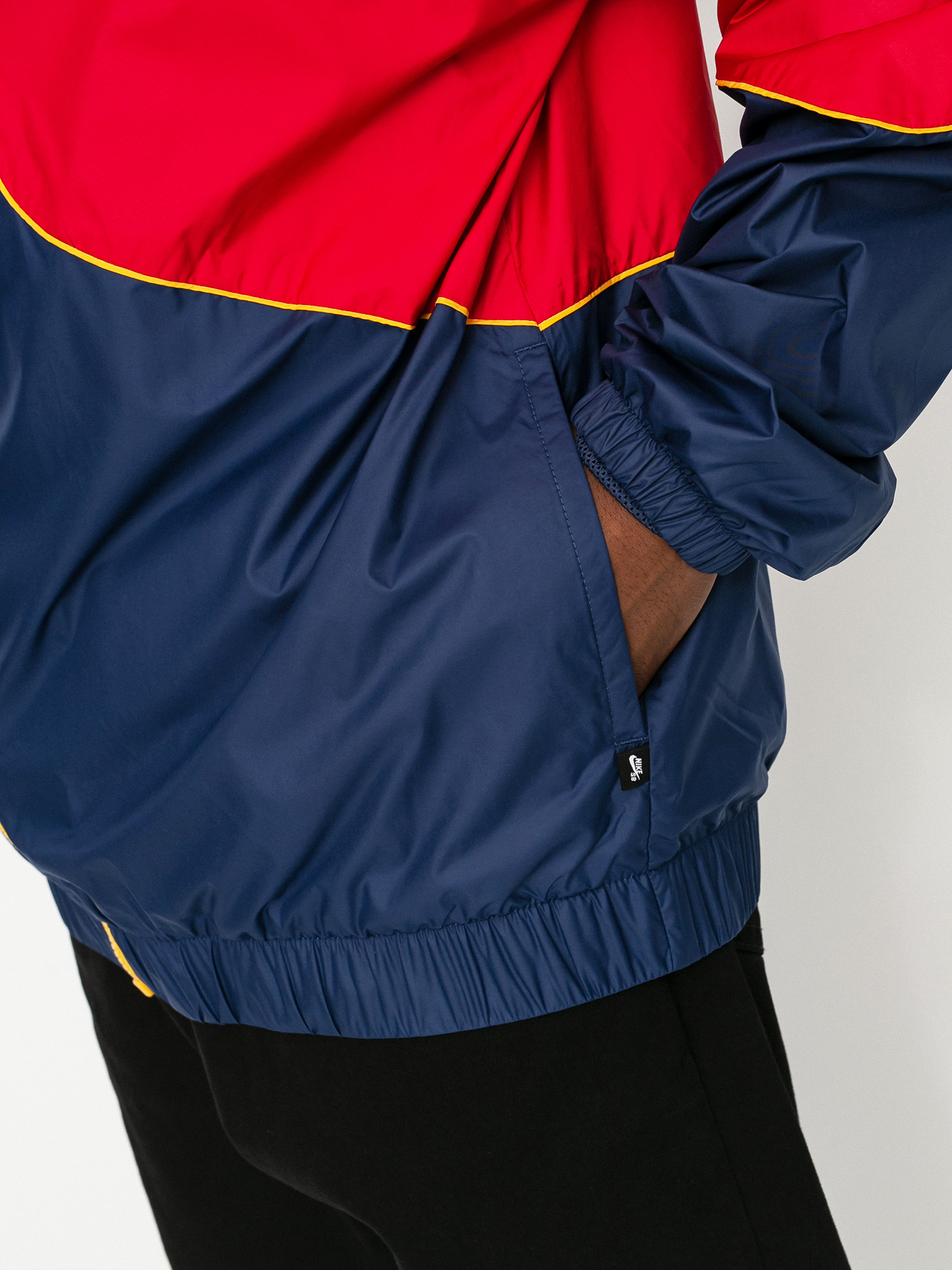 Nike SB Track Jacket (gym red/midnight navy)