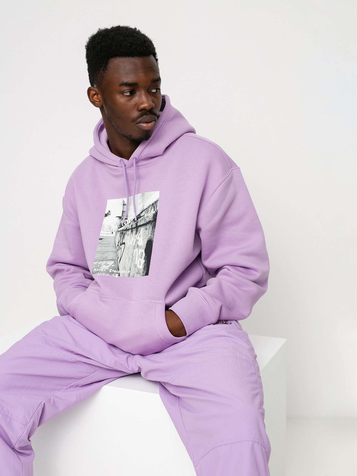 Nike sb purple discount hoodie