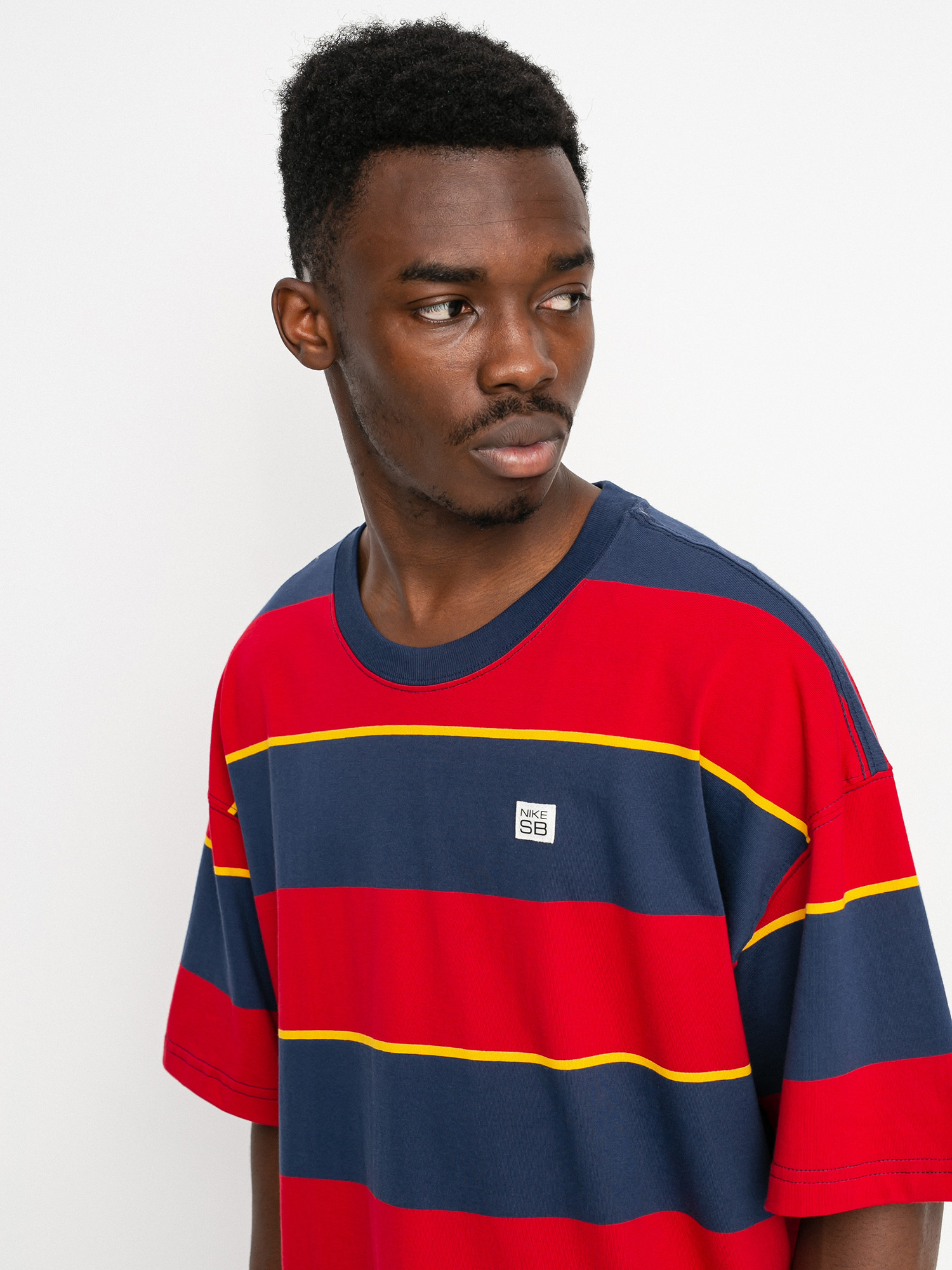 Nike SB Yd Stripe T-shirt (midnight navy)