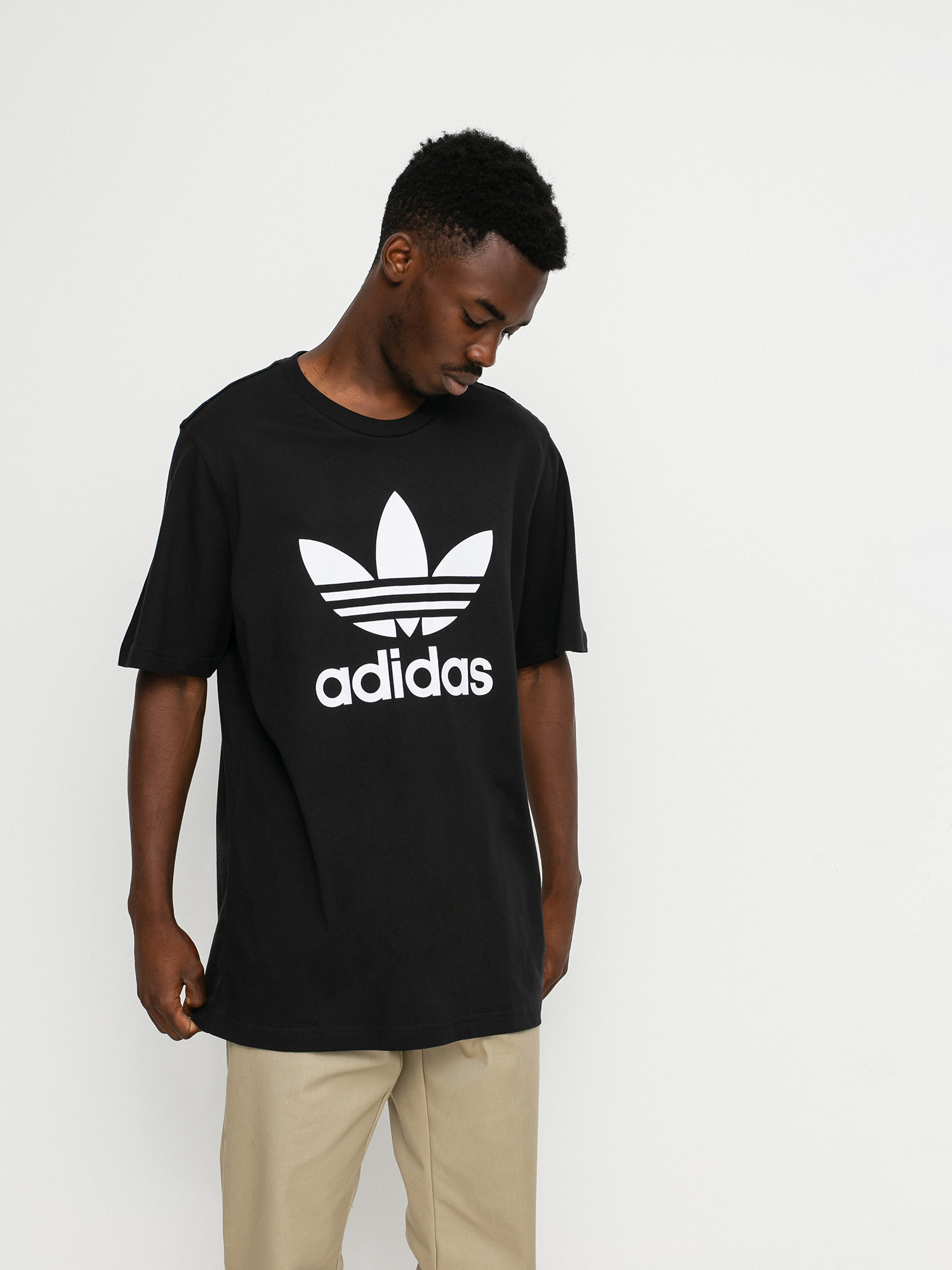 adidas Originals Trefoil T-shirt (black/white)