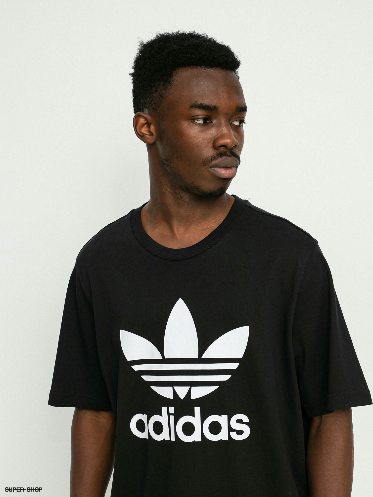 adidas originals t shirt black and white