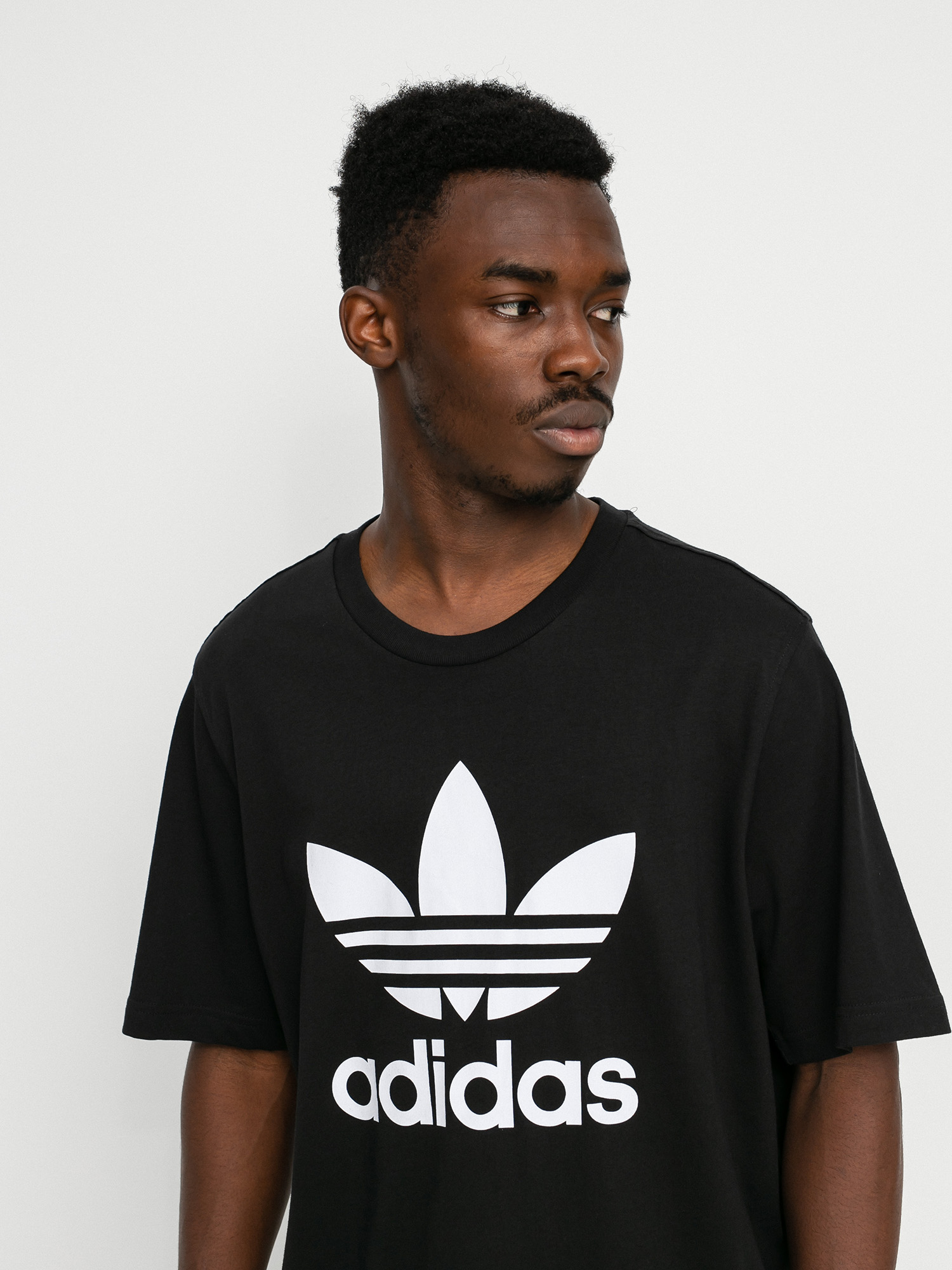 adidas Originals Trefoil T-shirt (black/white)