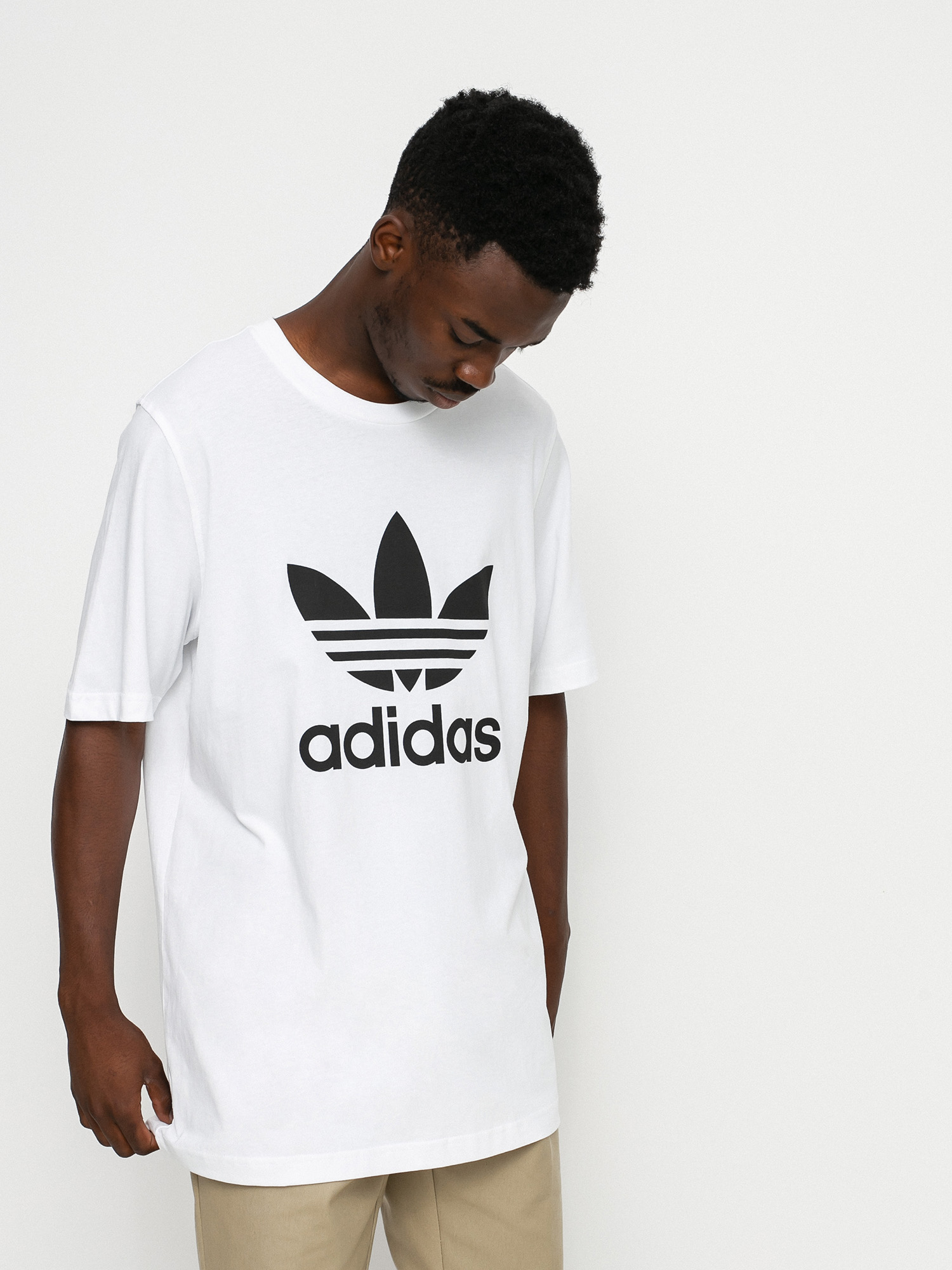 adidas Originals Trefoil T-shirt (white/black)