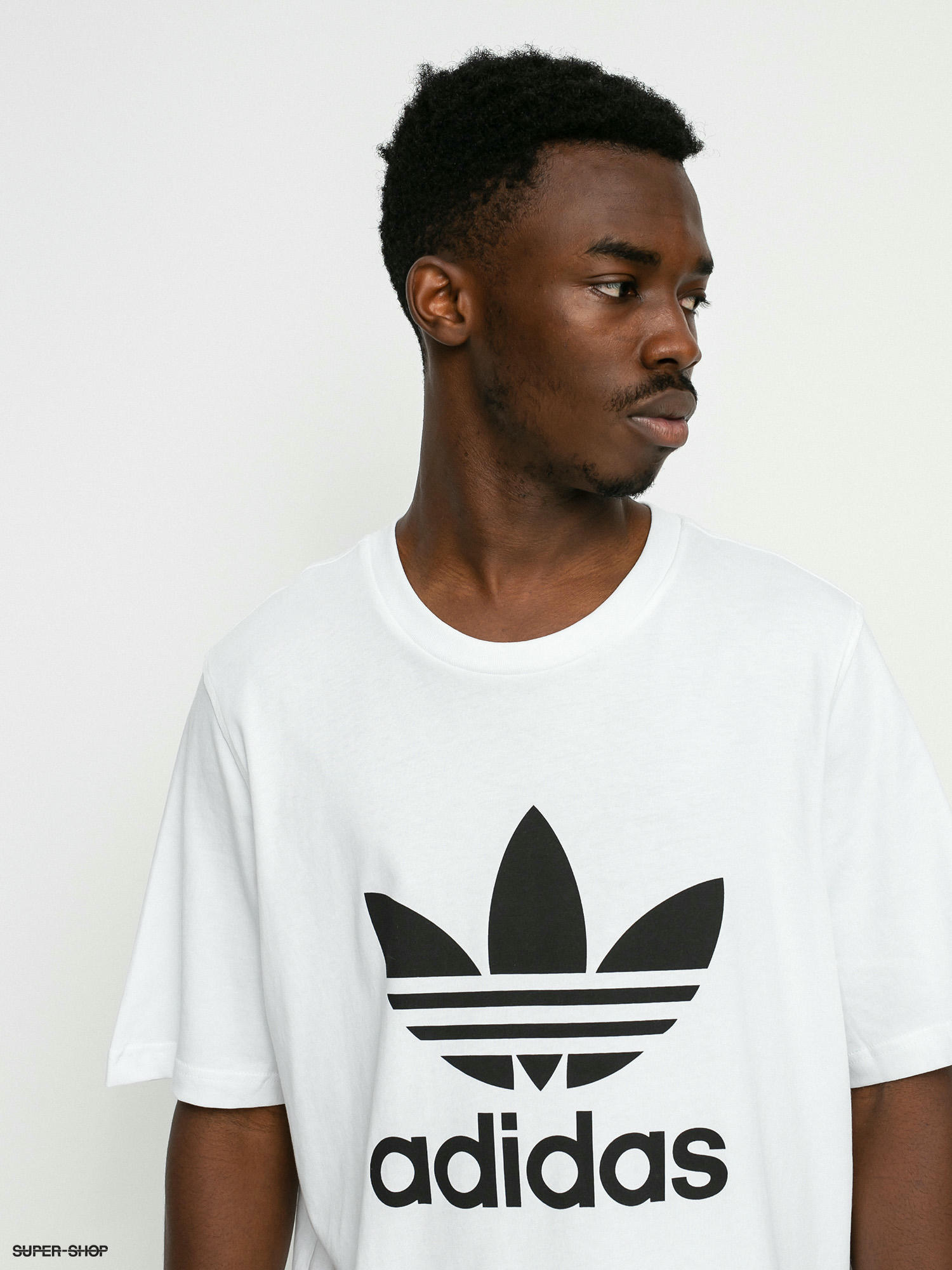 adidas originals t shirt black and white