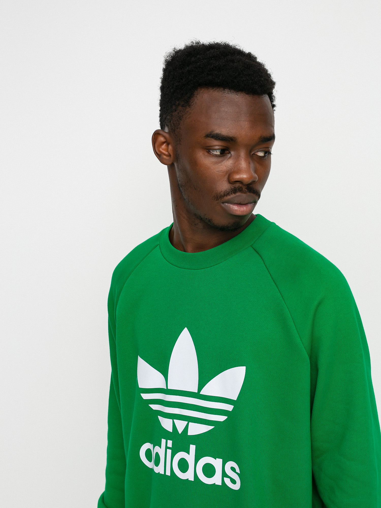 adidas Originals Trefoil Sweatshirt (green/white)