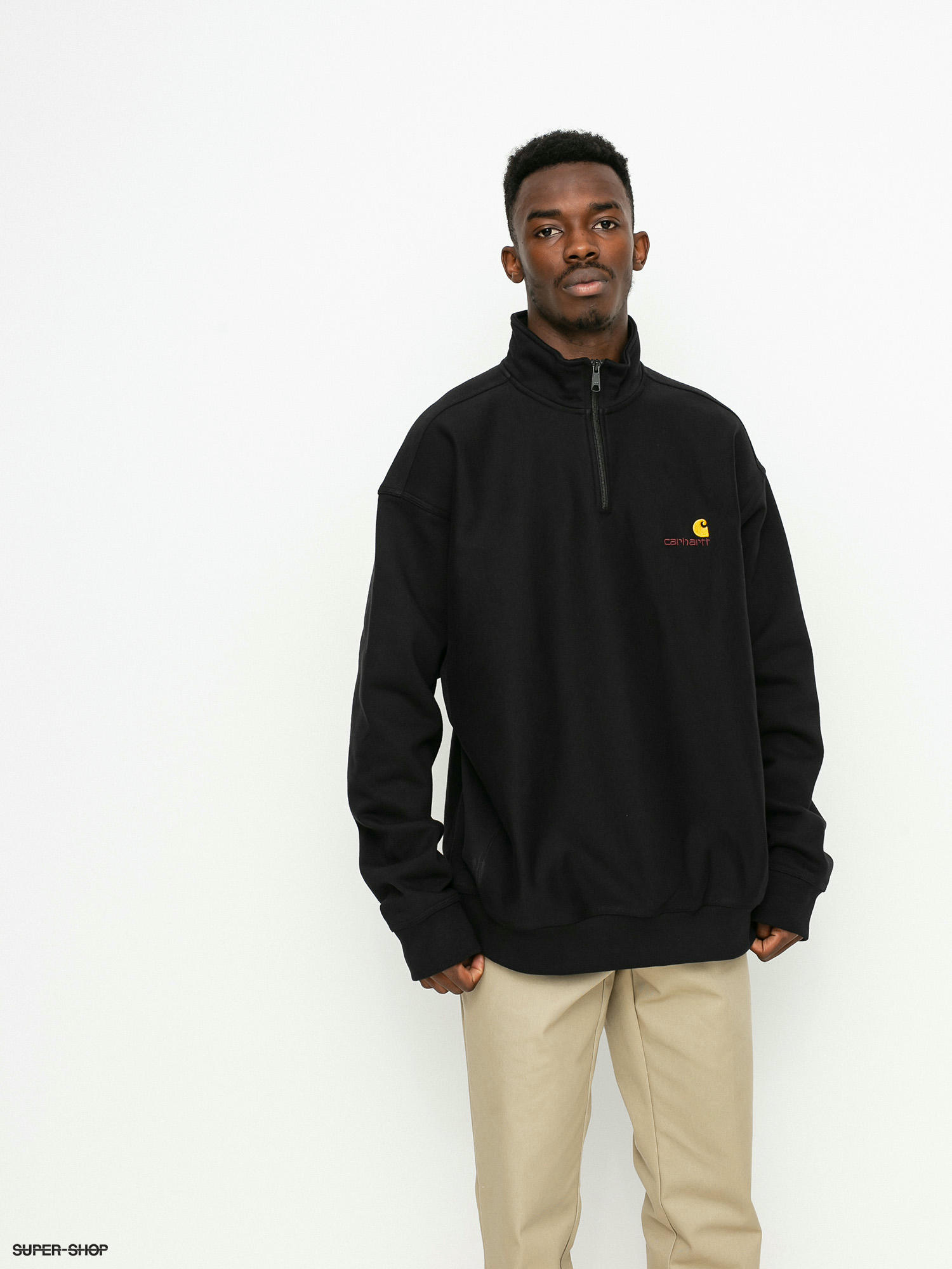 Carhartt half shop zip fleece