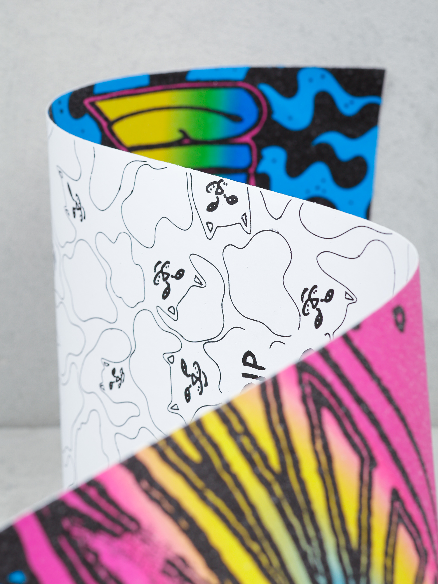 RipNDip Psychedelic Grip - blue (blue)