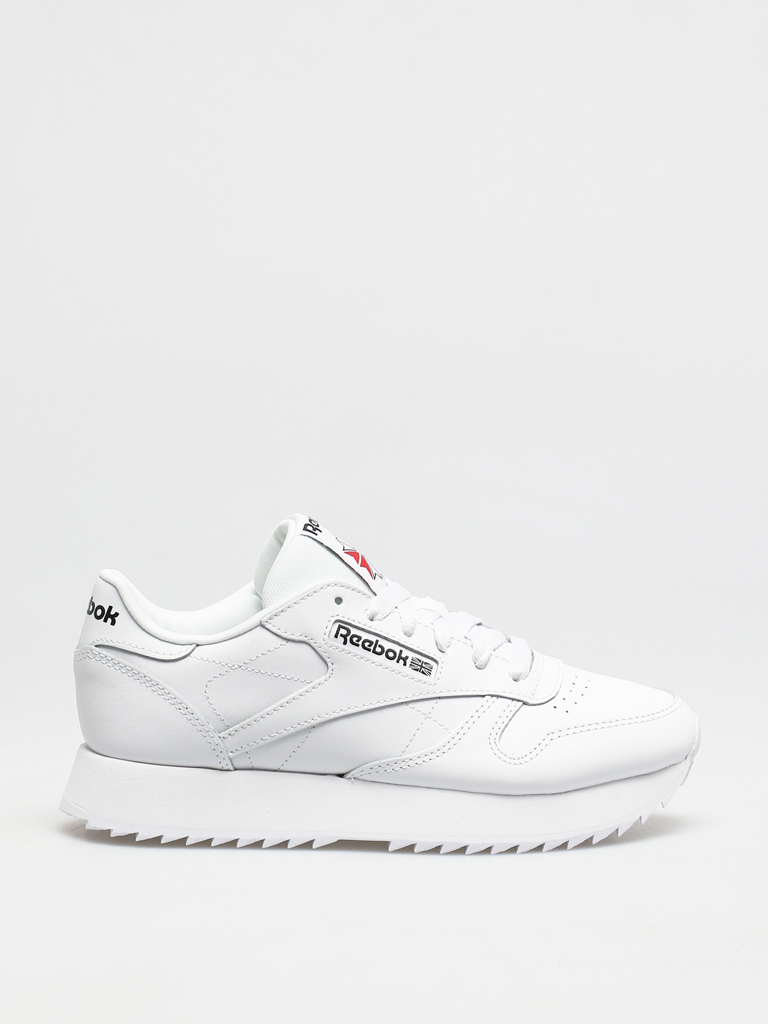 Reebok Cl Lthr Shoes Wmn Glablu Golbro Ftwwht