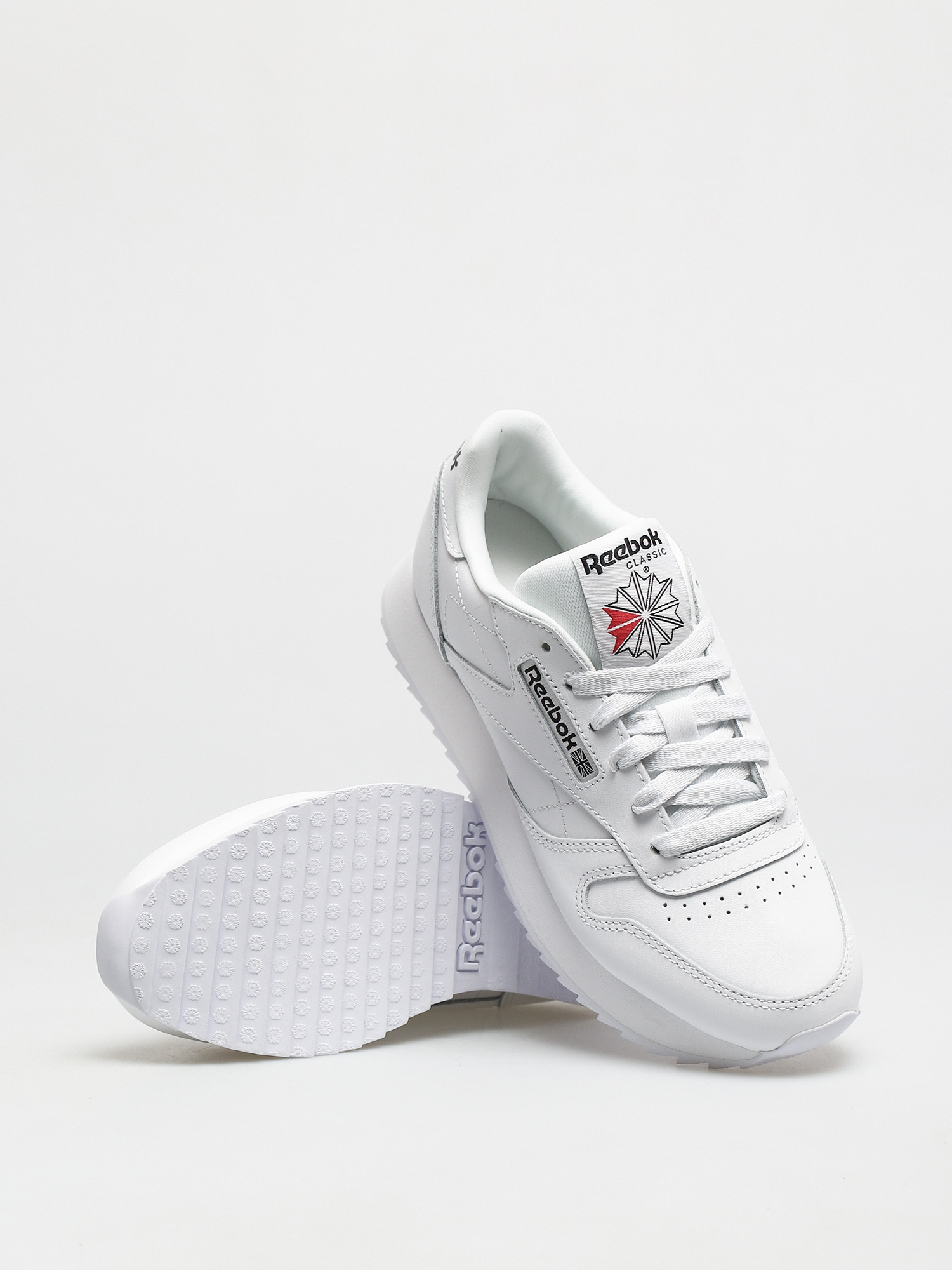 Reebok Cl Lthr Ripple Shoes Wmn (ftwwht/ftwwht/ftwwht)