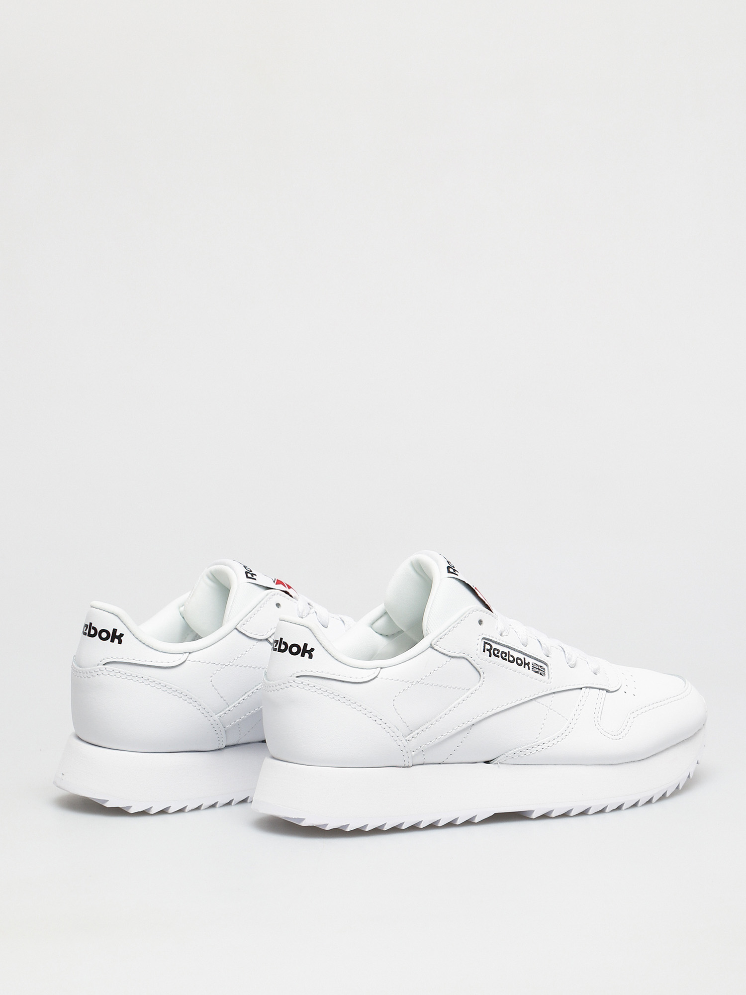 Reebok Cl Lthr Ripple Shoes Wmn (ftwwht/ftwwht/ftwwht)