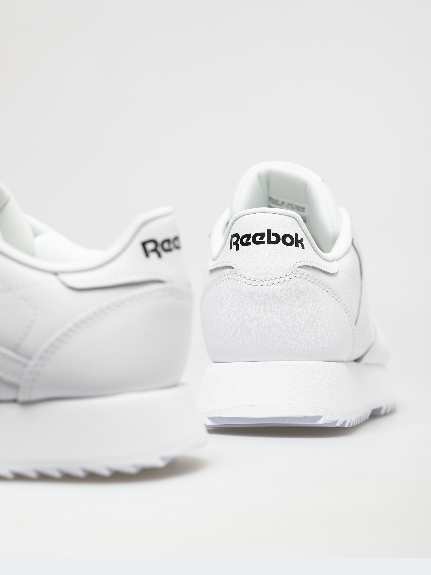 Reebok Cl Lthr Ripple Shoes Wmn (ftwwht/ftwwht/ftwwht)