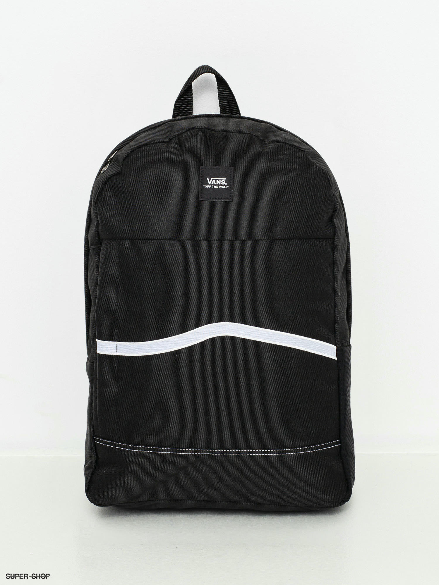 Black vans off the wall online backpack