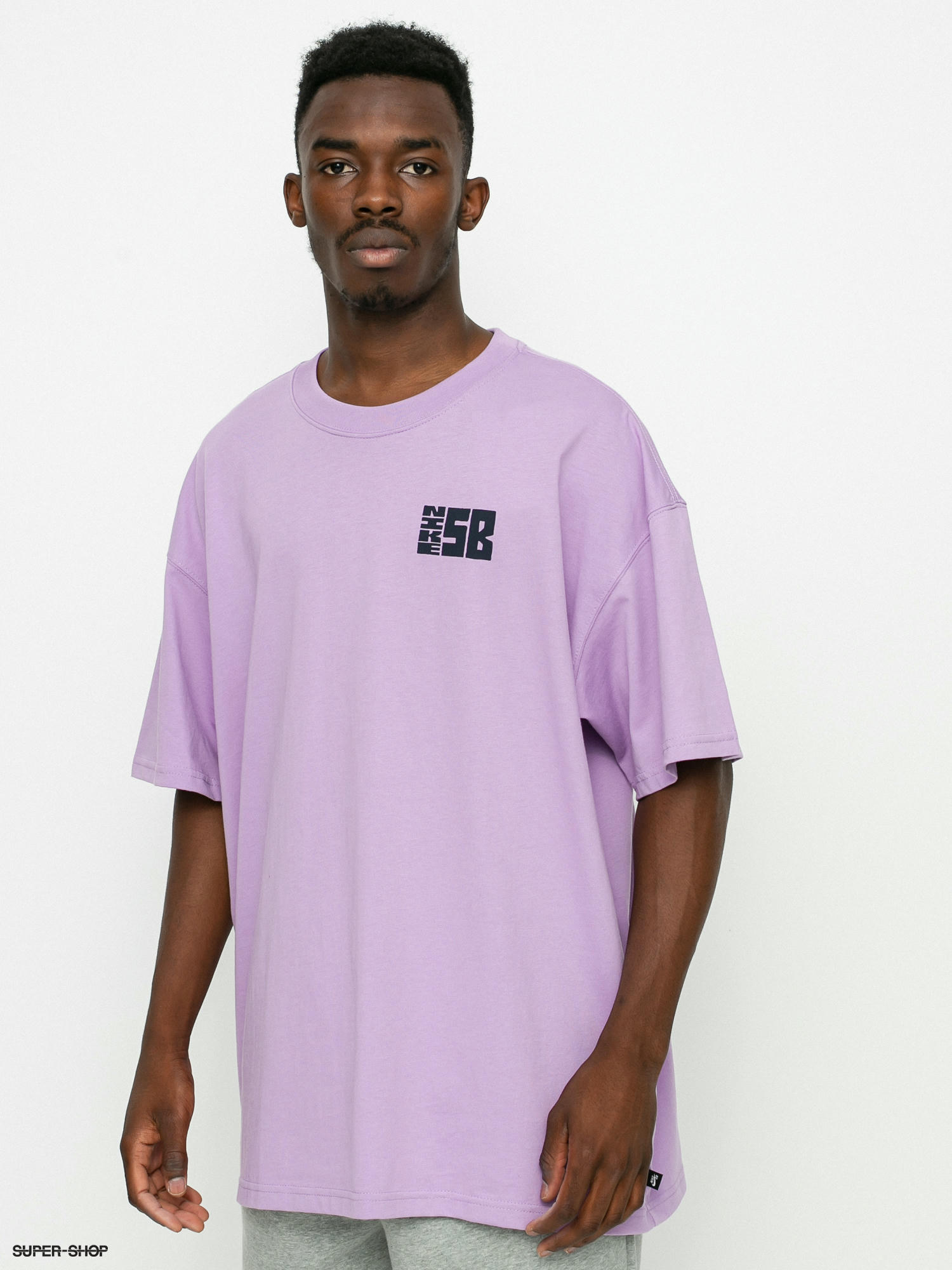 Nike violet shirt best sale