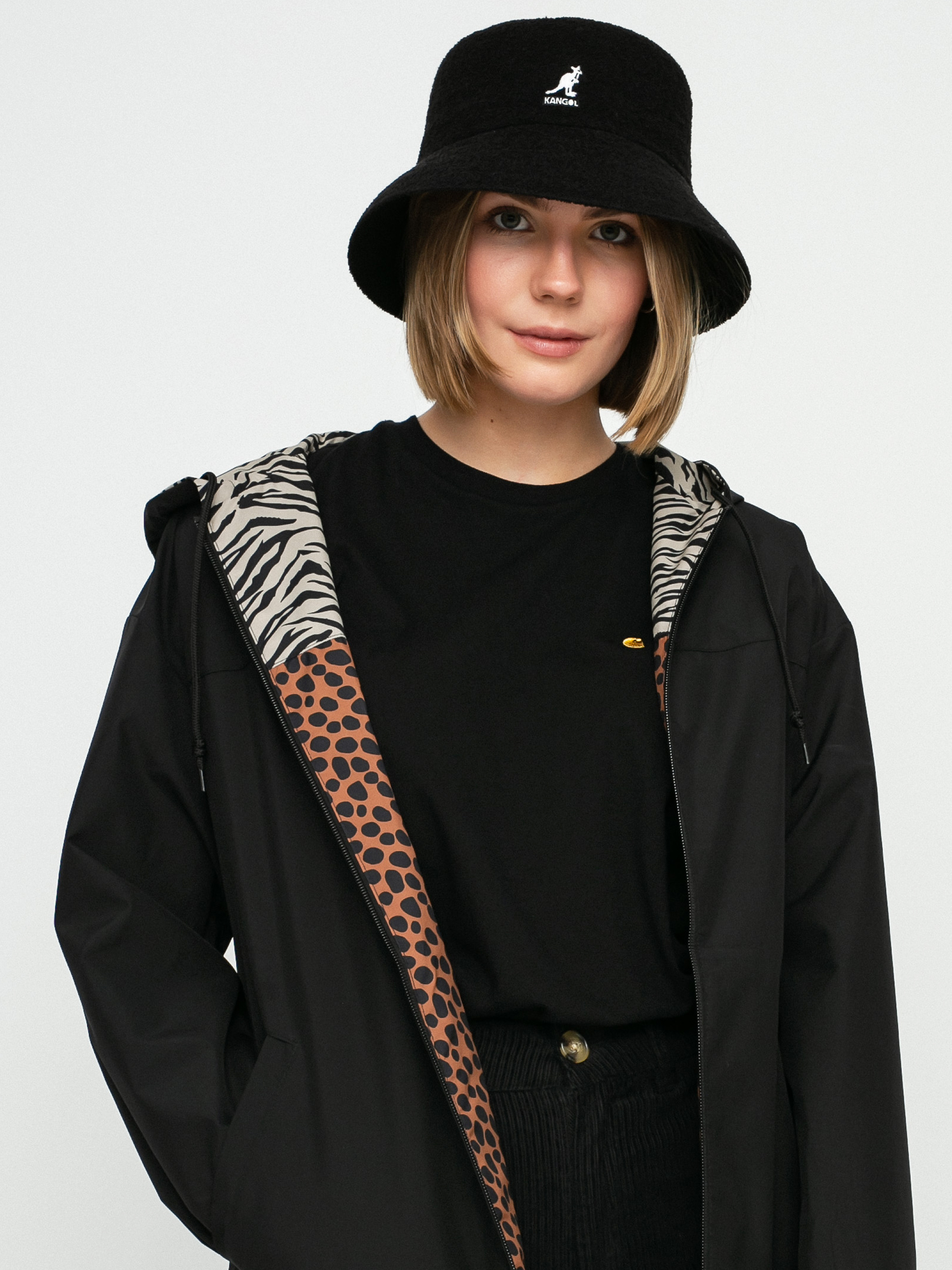 Vans Mercy Reversible Parka Jacket Wmn (animal patchwork)