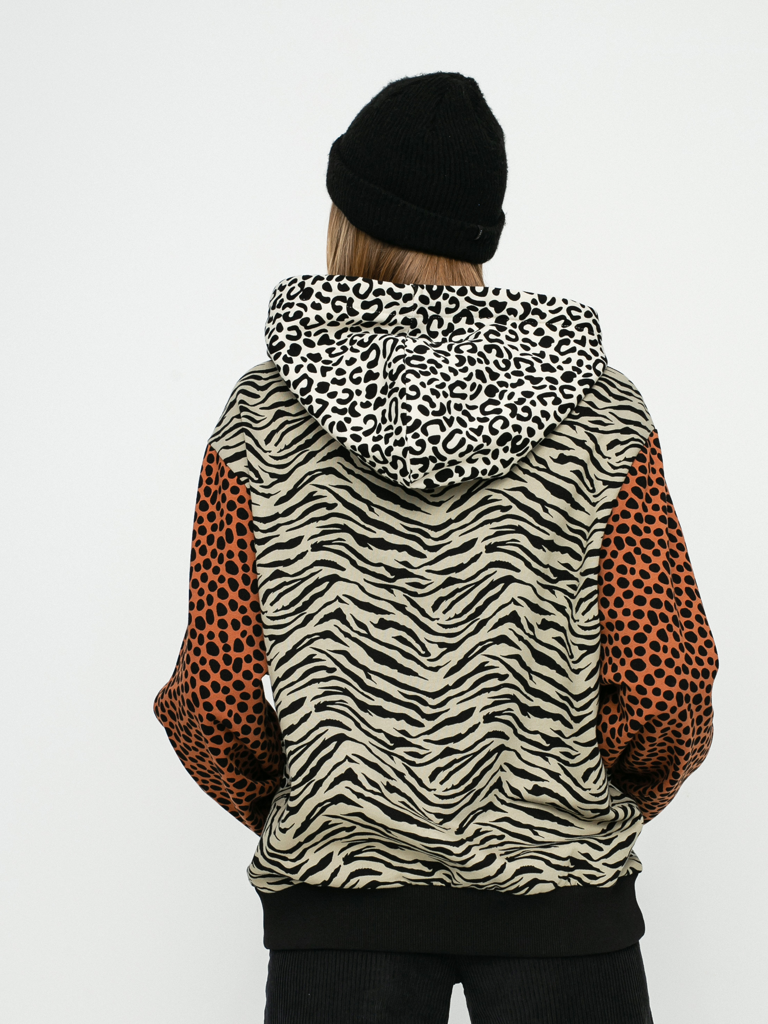 Vans Wild Patchwork HD Hoodie Wmn (animal patchwork)