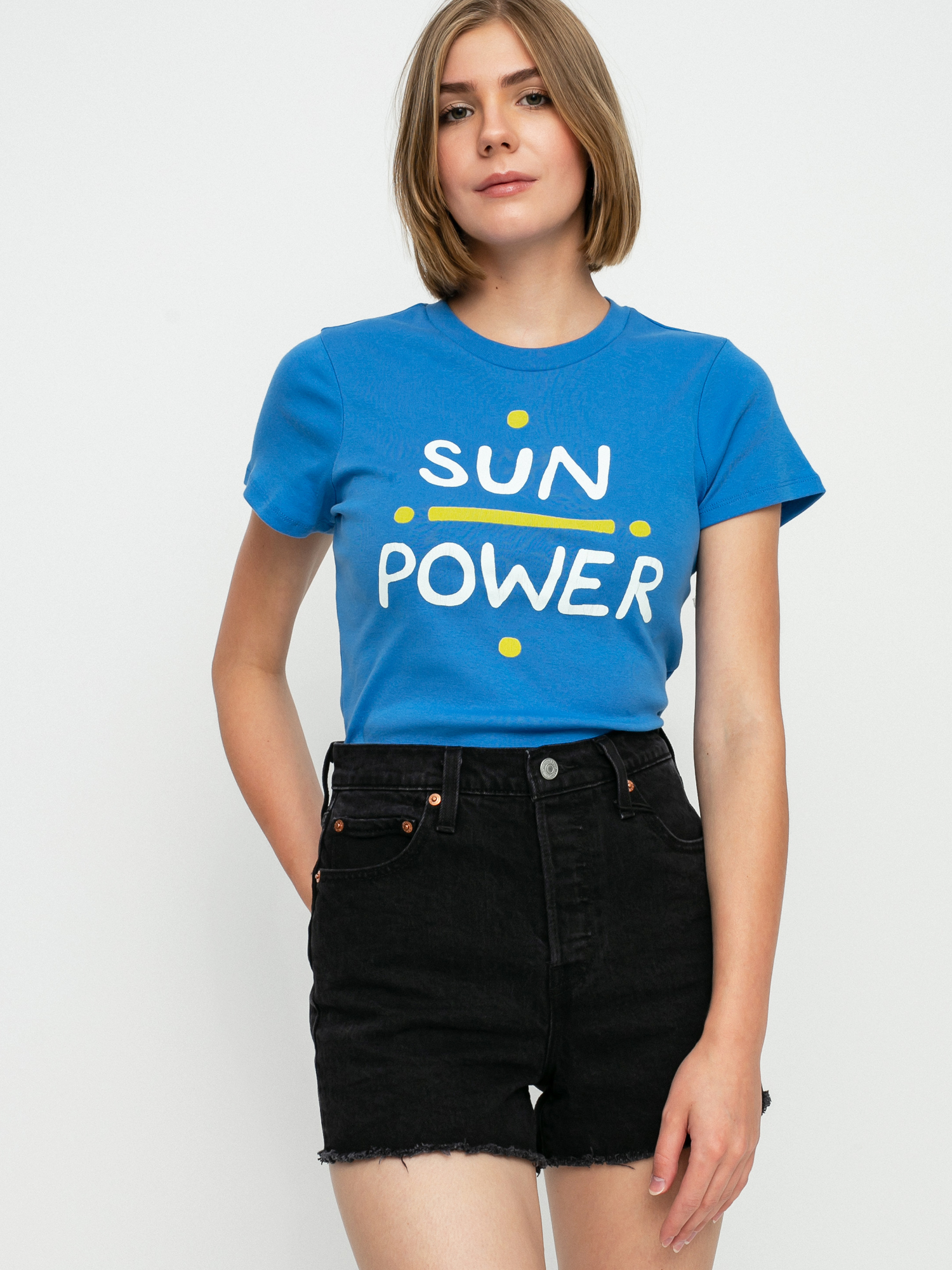 RVCA Sun Power T-shirt Wmn (ultra blue)