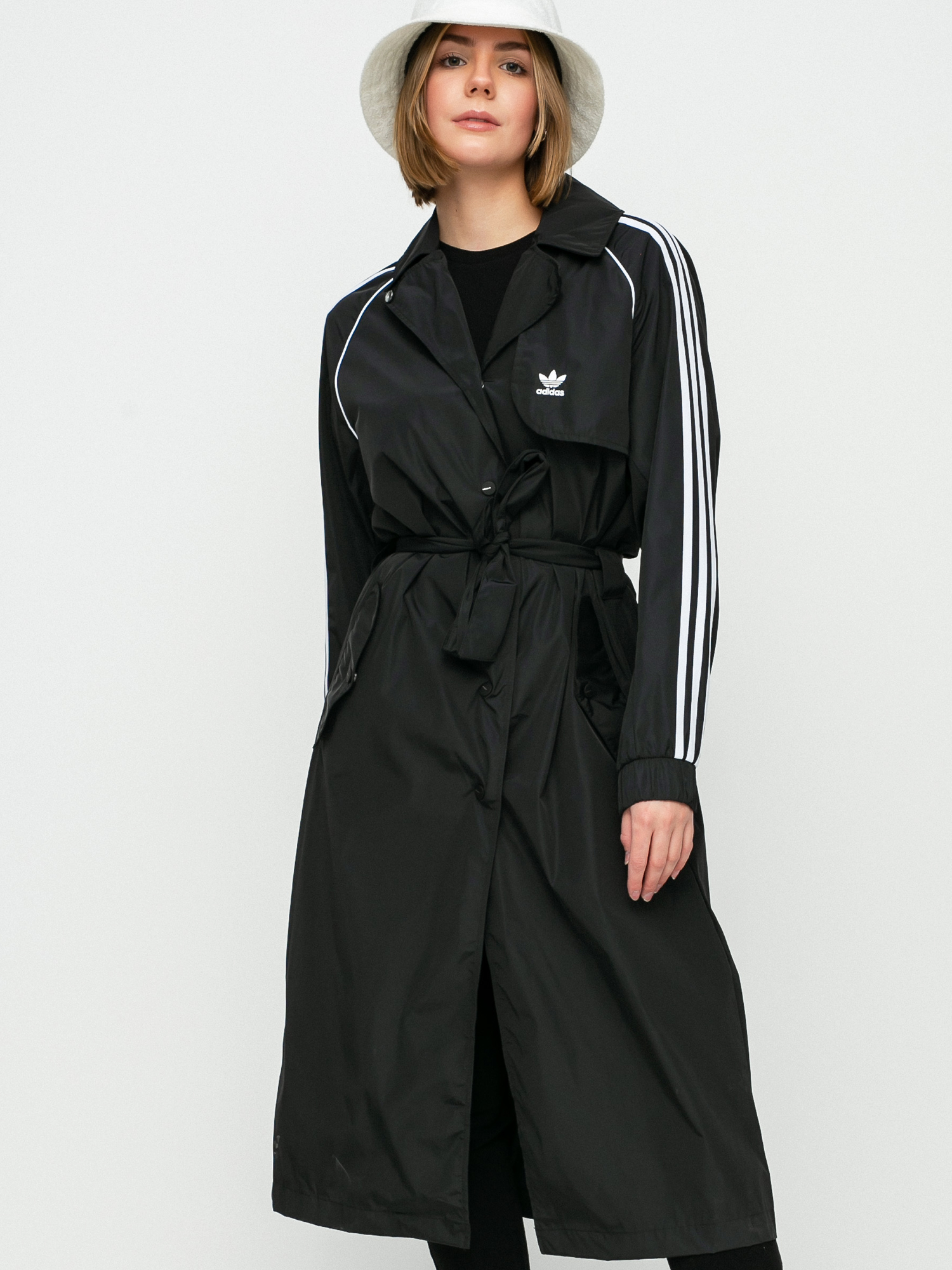 adidas Originals Trench Coat Mantel Wmn (black)