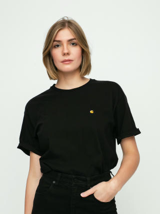 Carhartt WIP Chase T-shirt Wmn (black/gold)