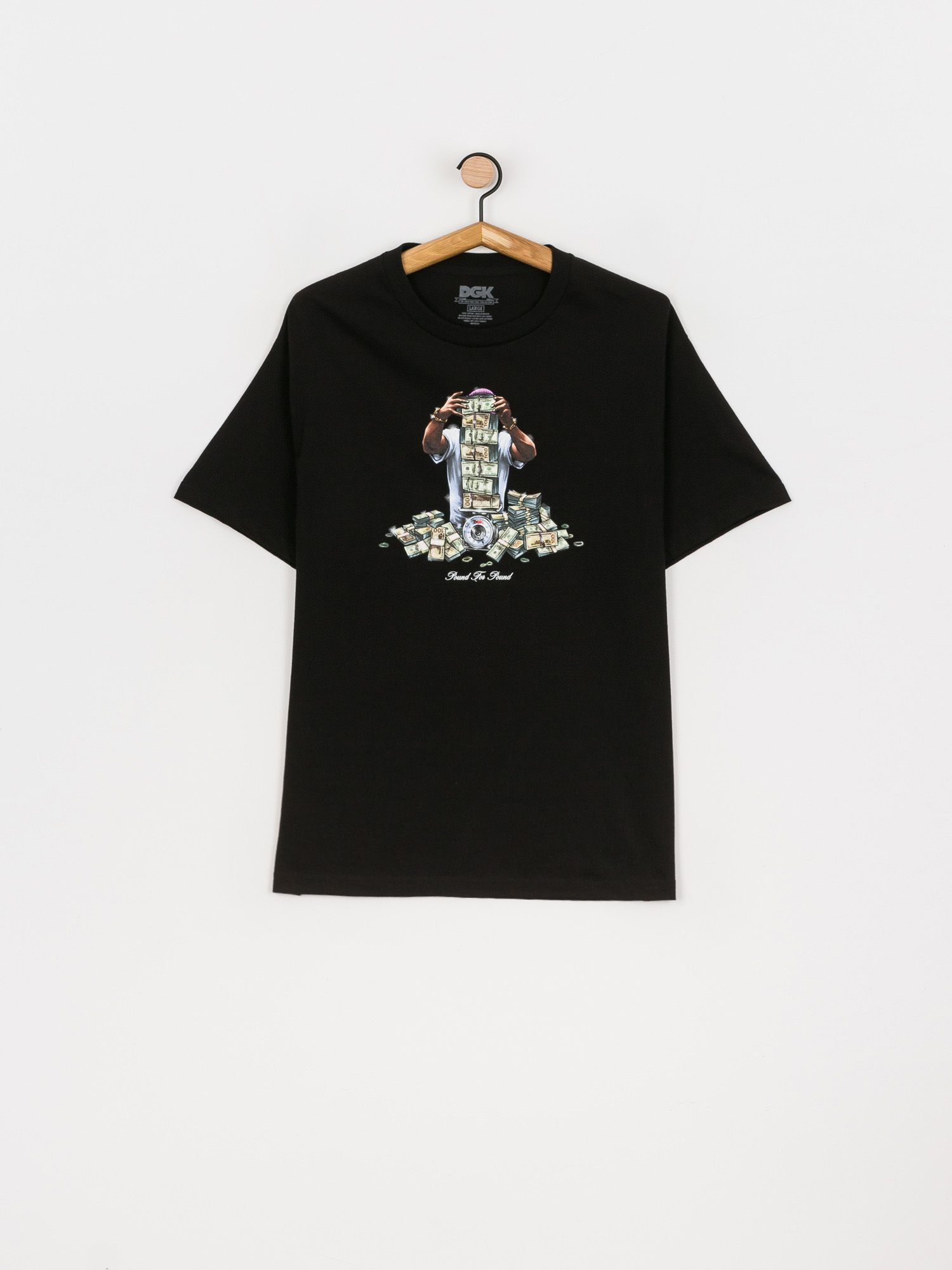 DGK Pound For Pound T-shirt (black)