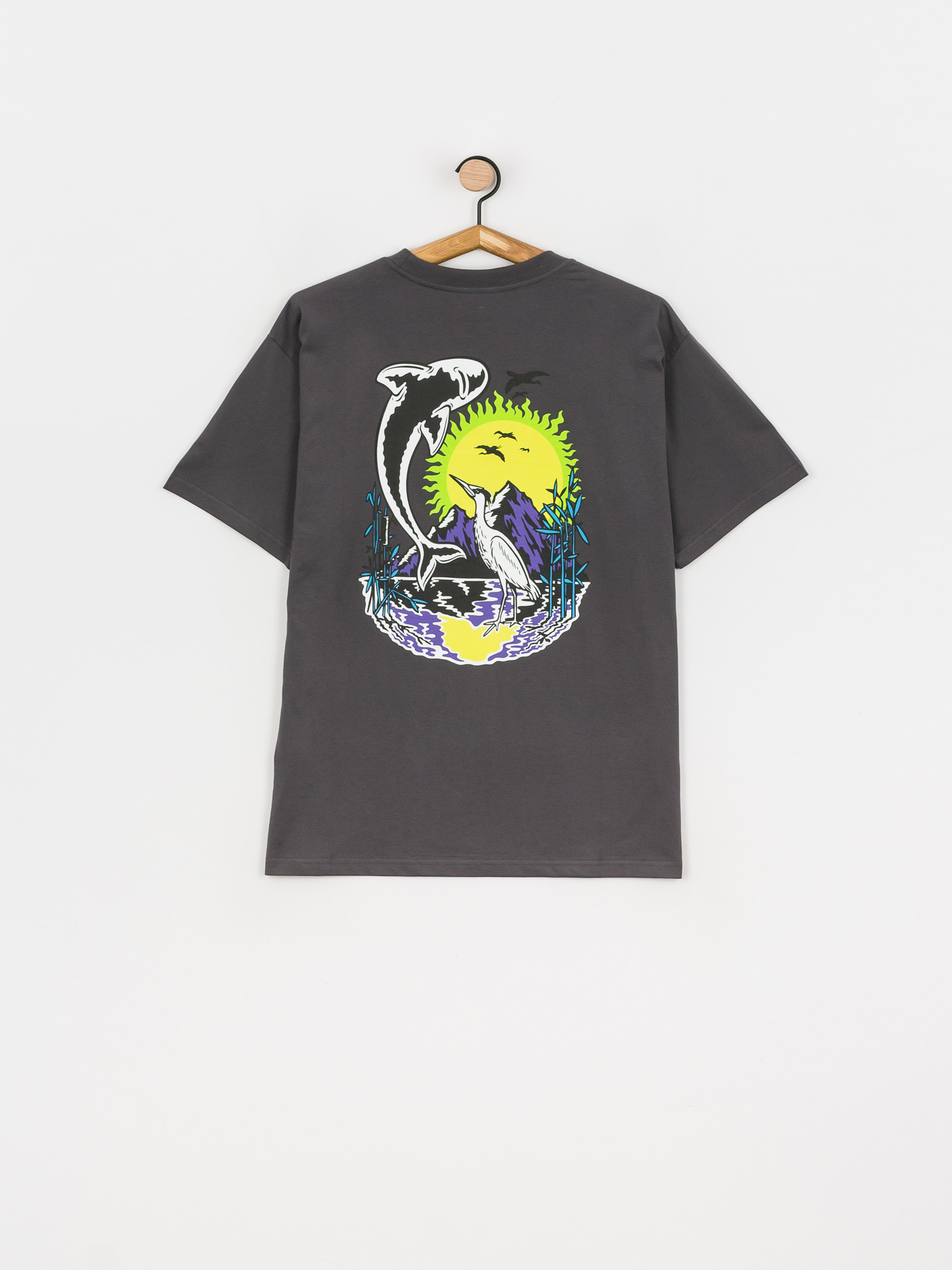 Polar Skate Mt Fuji T-shirt (graphite)