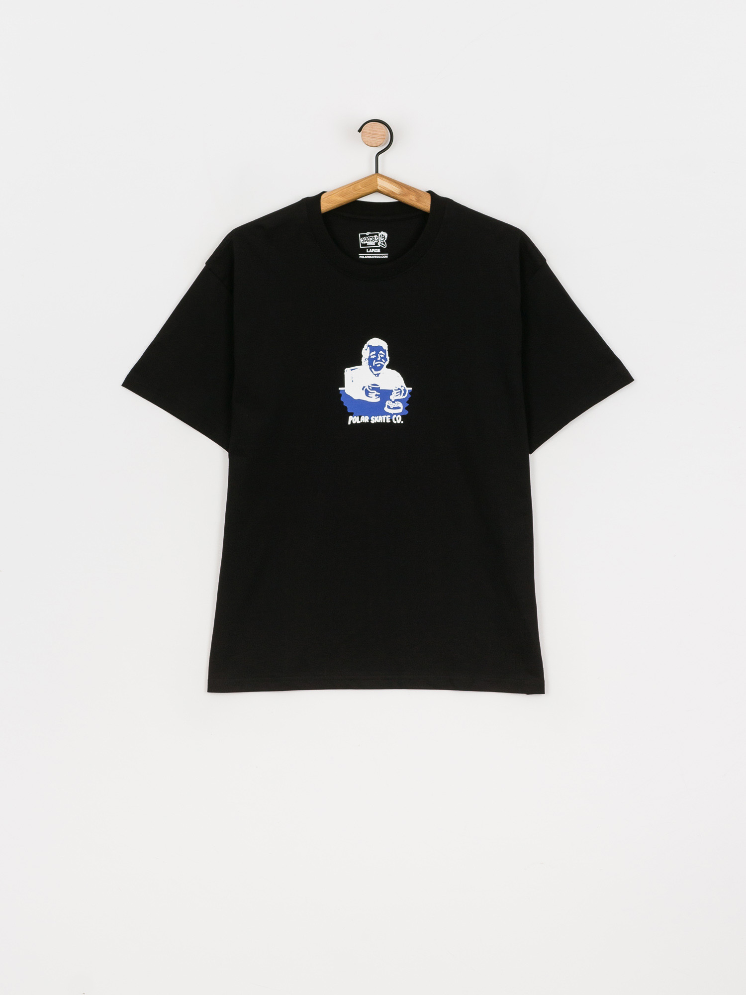Polar Skate Chain Smoker T-shirt (black)