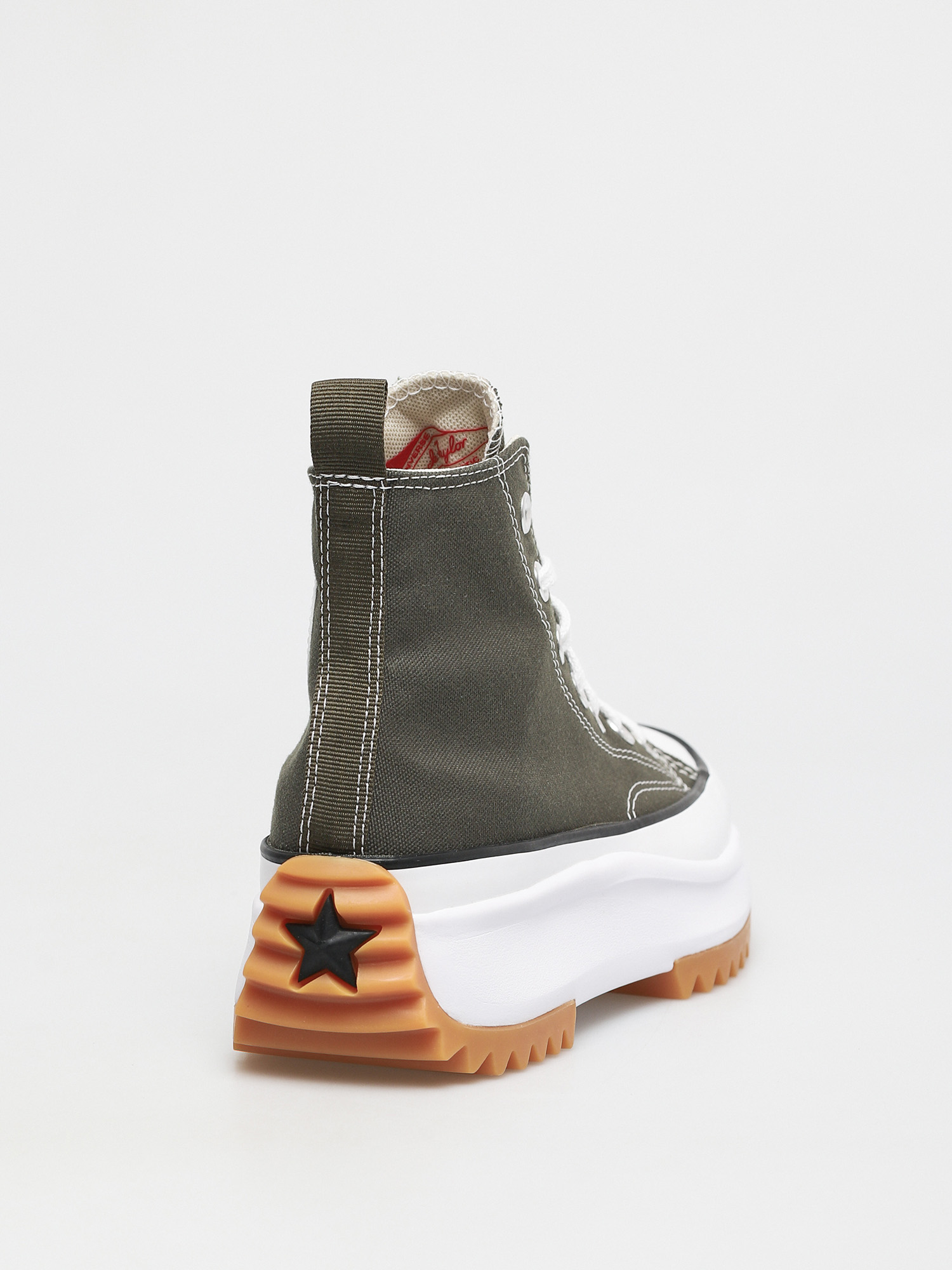 Converse Run Star Hike Shoes (olive/chocolate)