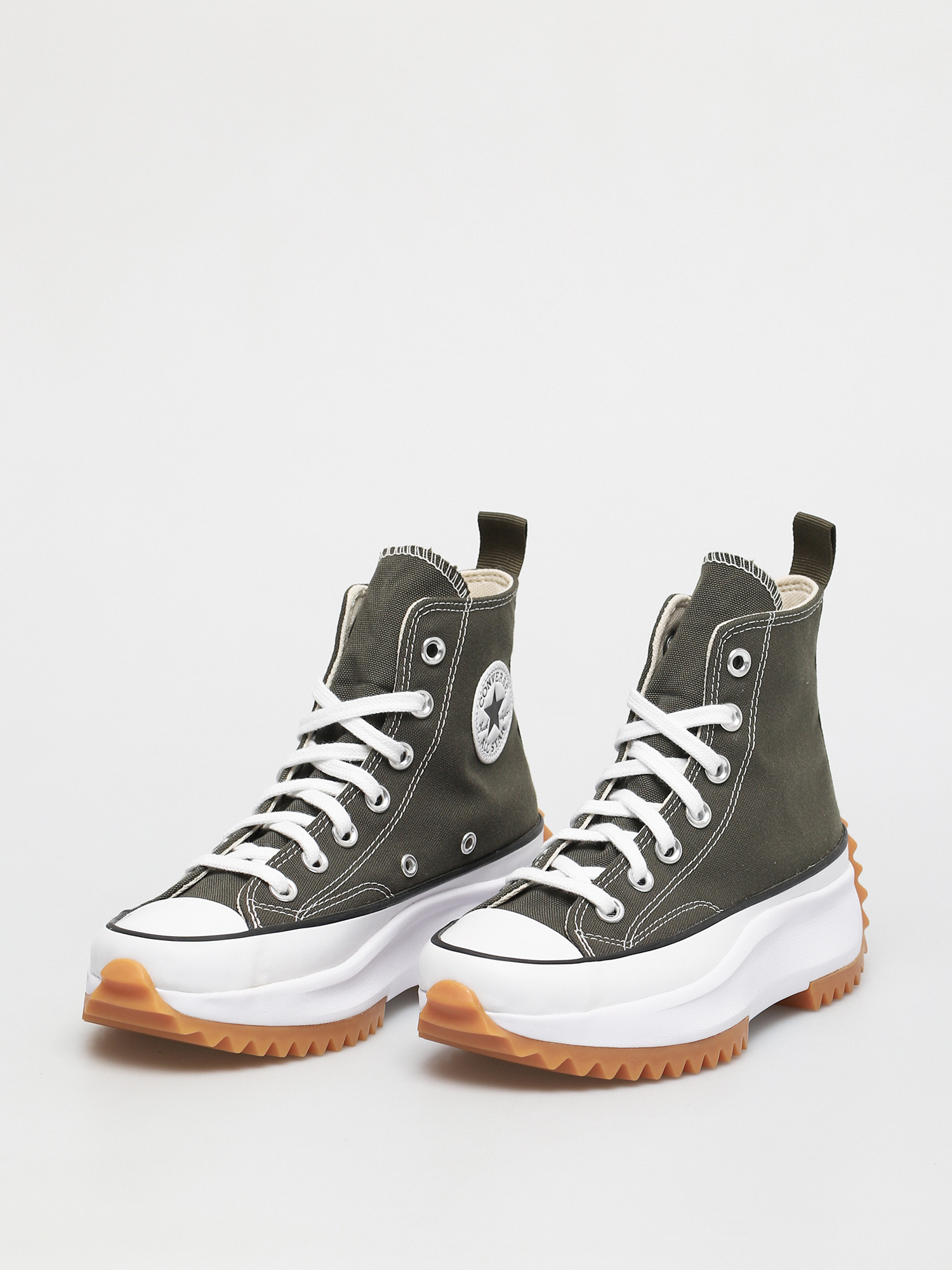 Converse Run Star Hike Shoes (olive/chocolate)