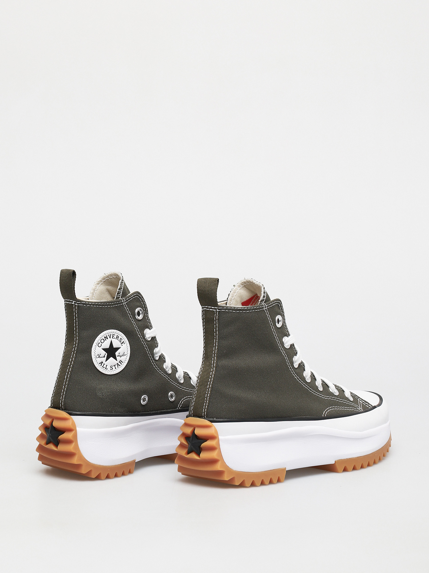 Converse Run Star Hike Shoes (olive/chocolate)
