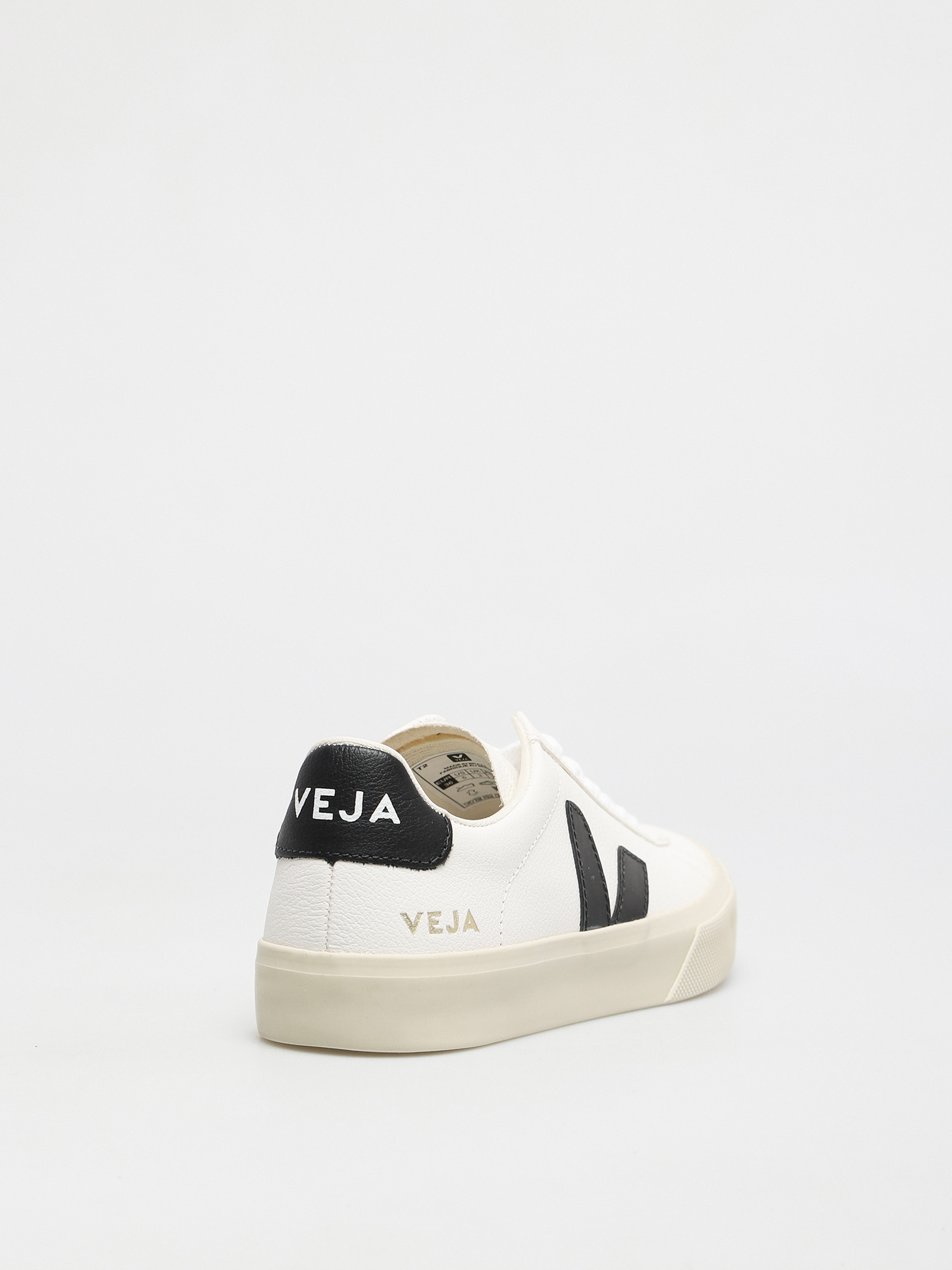 Veja Campo Shoes Wmn (chromefree leather white black)