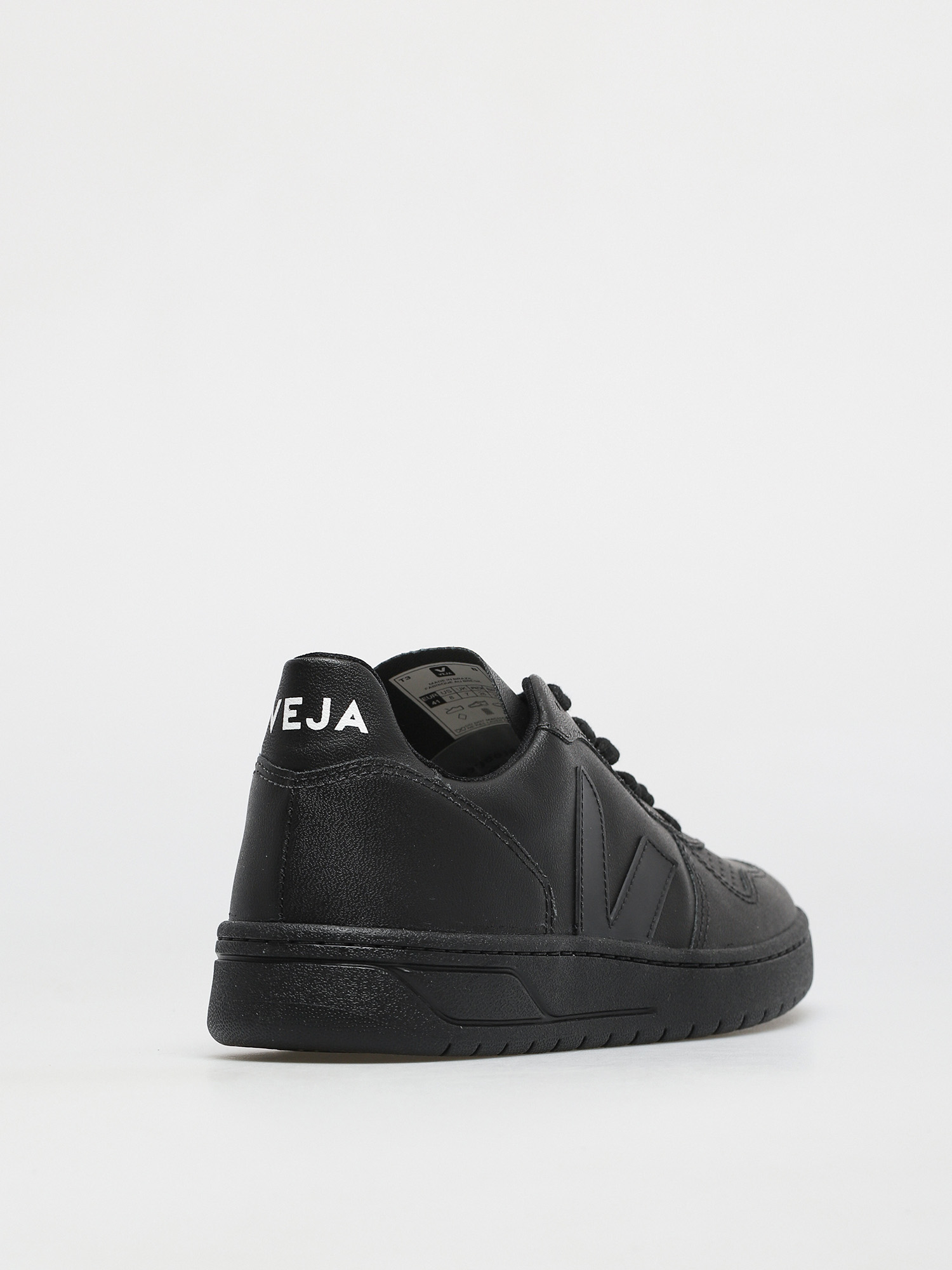 Veja V 10 Shoes (cwl black black sole)