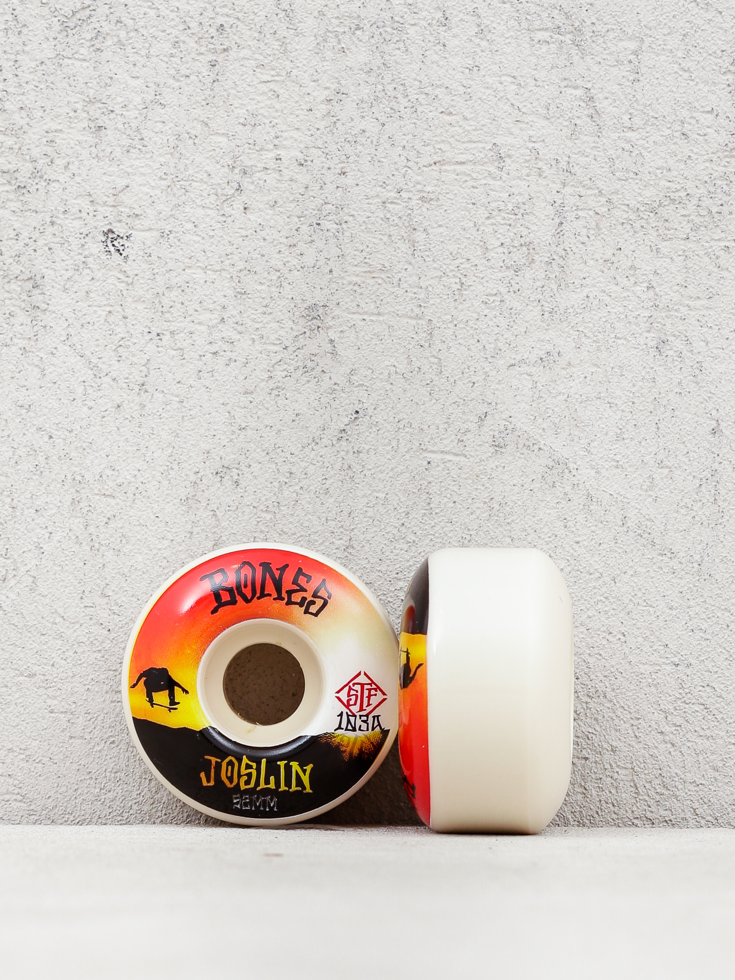 Bones Joslin Sunset STF V1 Standard 103A Wheels (white/multi)