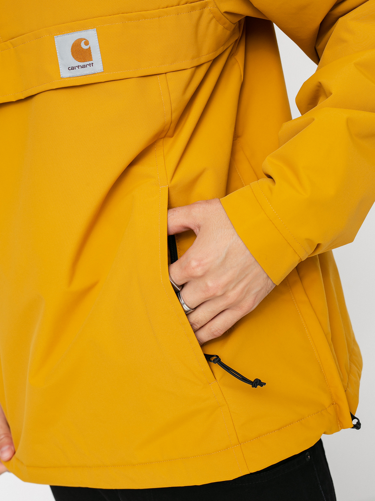 carhartt pullover rain jacket