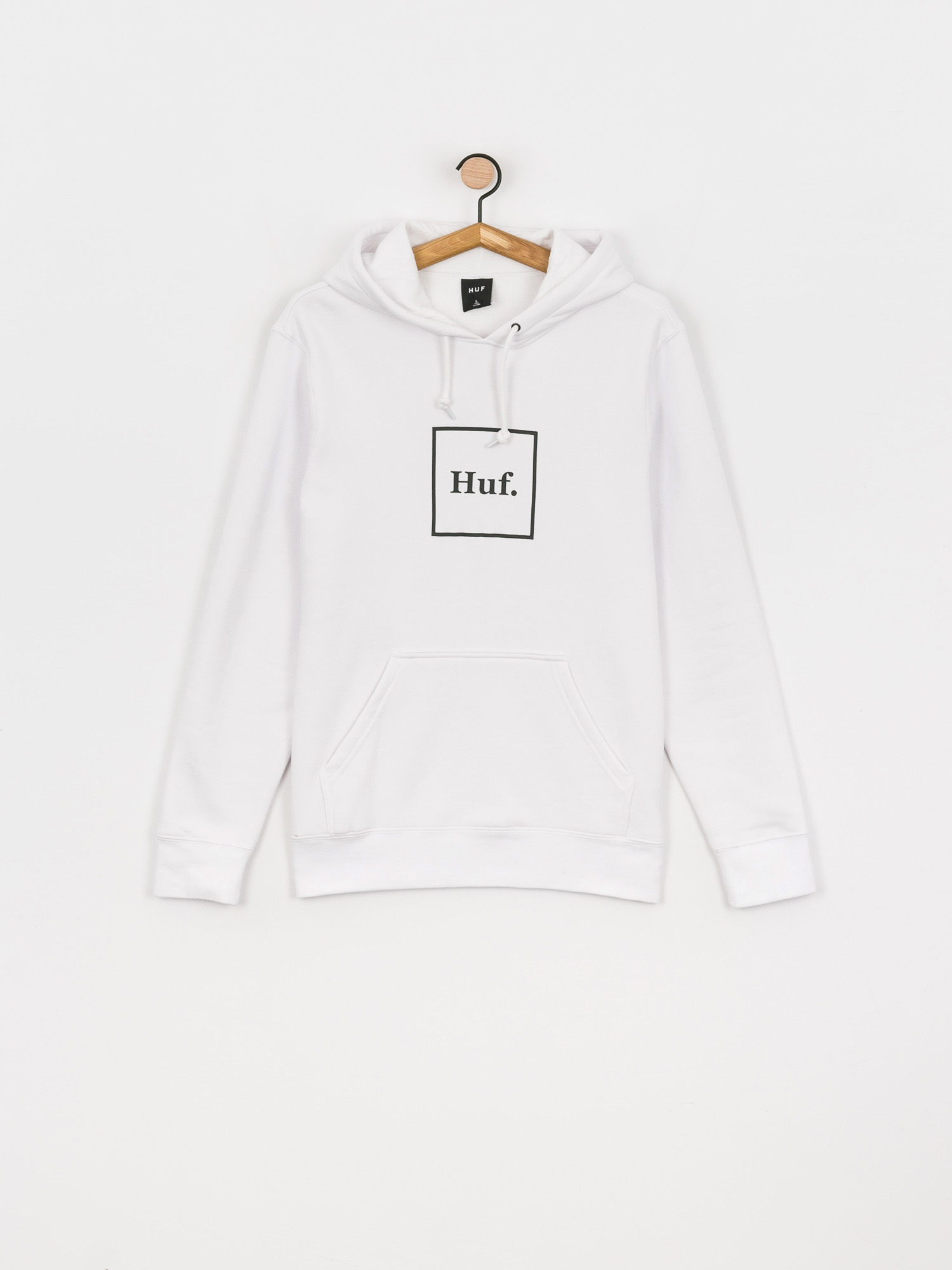 HUF Essentials Box Logo HD Hoodie (white)