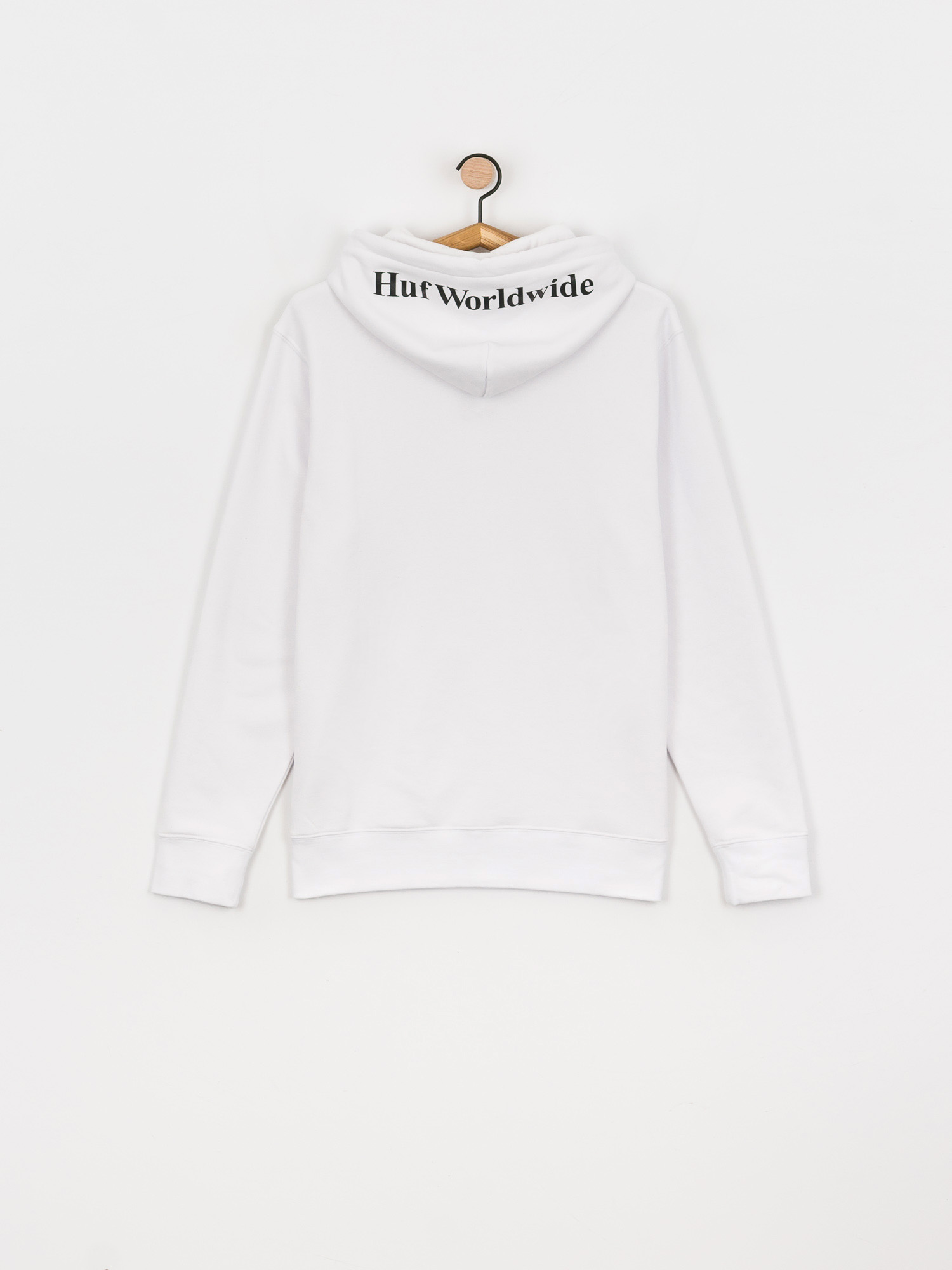 HUF Essentials Box Logo HD Hoodie (white)